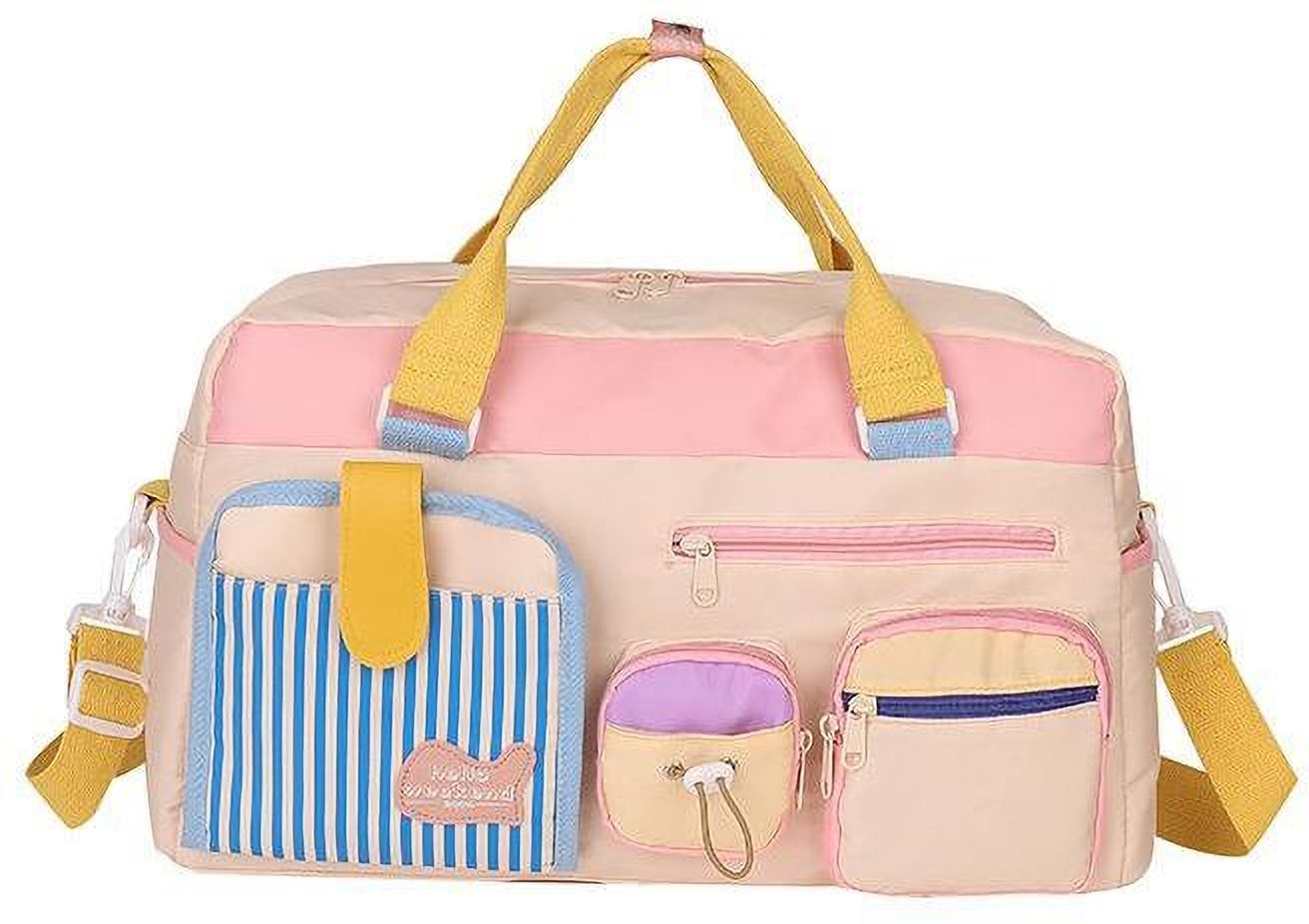 25 L Hand Duffel Bag - Lightweight Nylon Duffle Bag - Multicolor - Regular Capacity-image-47