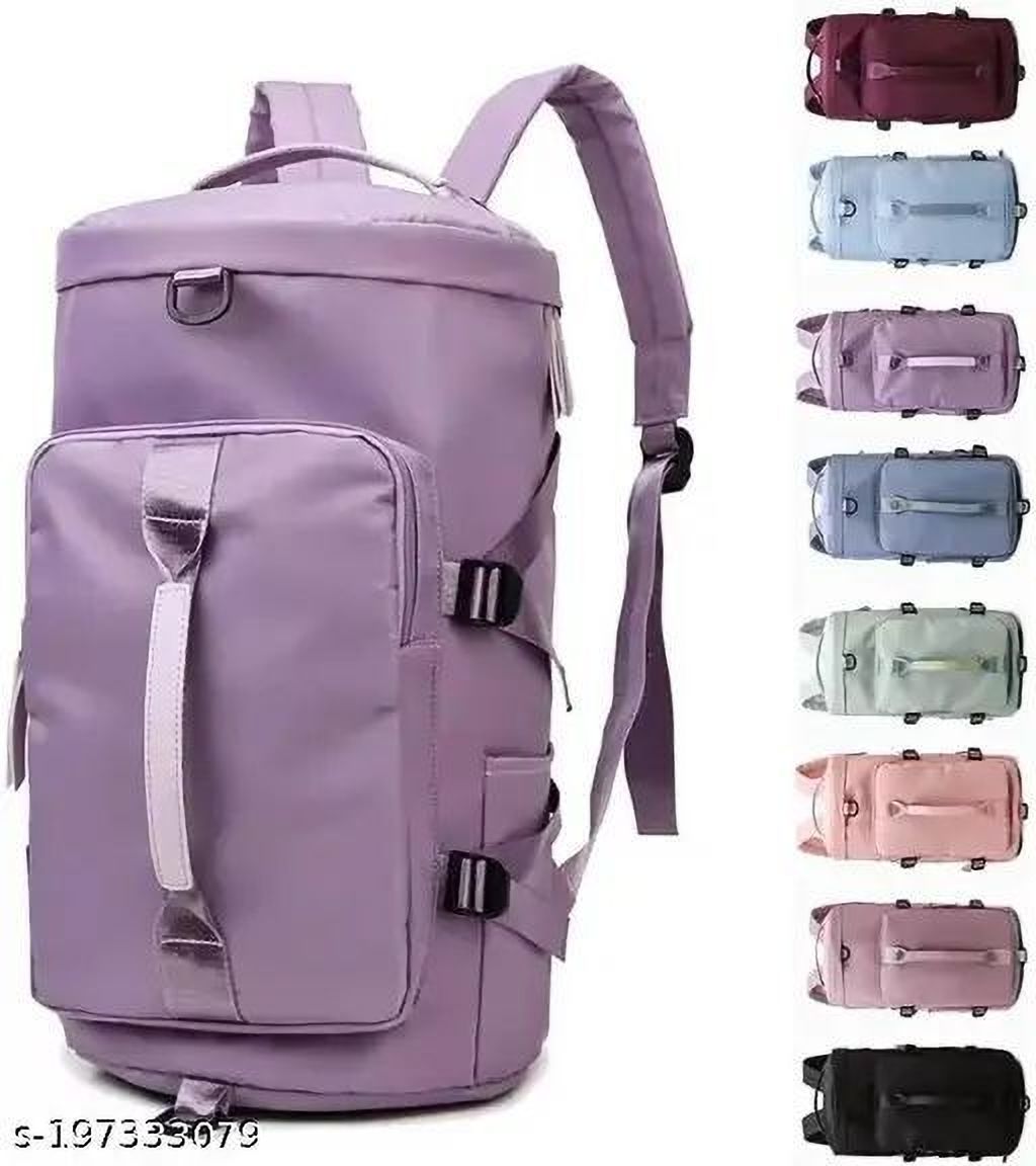 36 L Gym Duffel Bag - Multiple Compartment Lightweight Travel Bag with Shoe Compartment - Multicolor-image-22