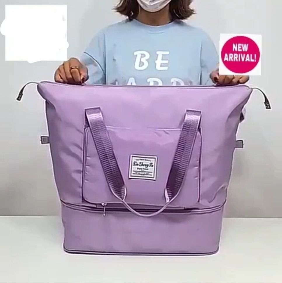 120 L Gym Duffel Bag - Folding Travel Bags Waterproof Travel Luggage Bags for Women Large Capacity - Multicolor-image-43