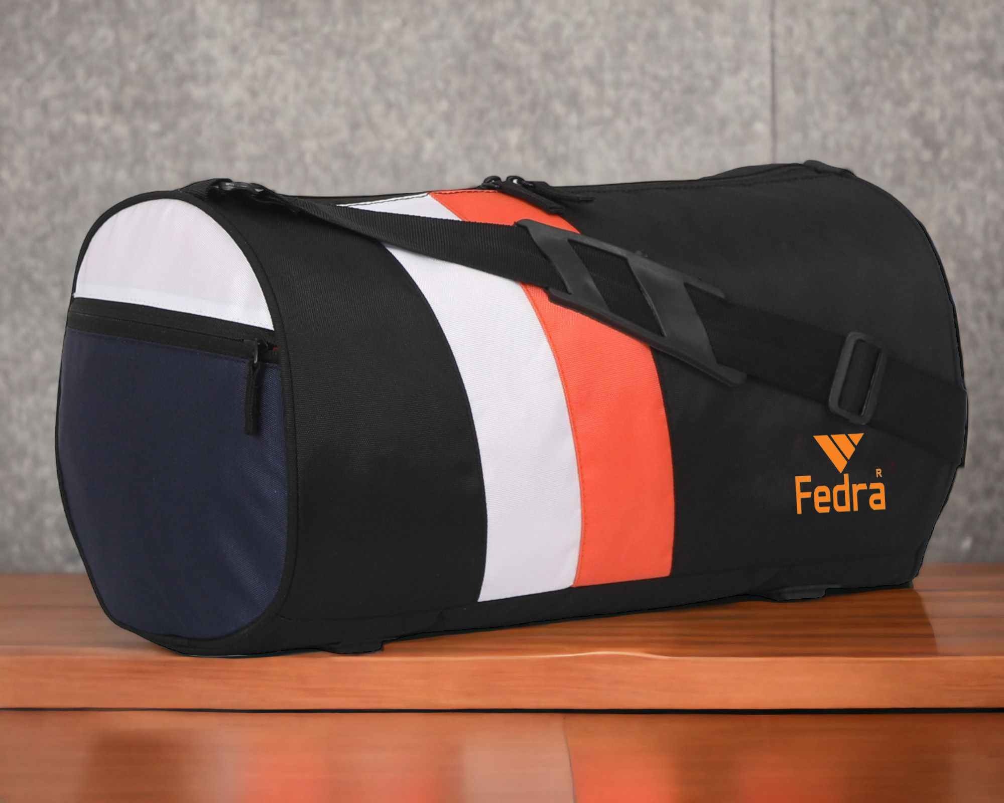 25 L Gym Duffel Bag - Branded gym Duffel Bag - Trendy Men & Women Sport Gym Bag Duffel - Black-image-17