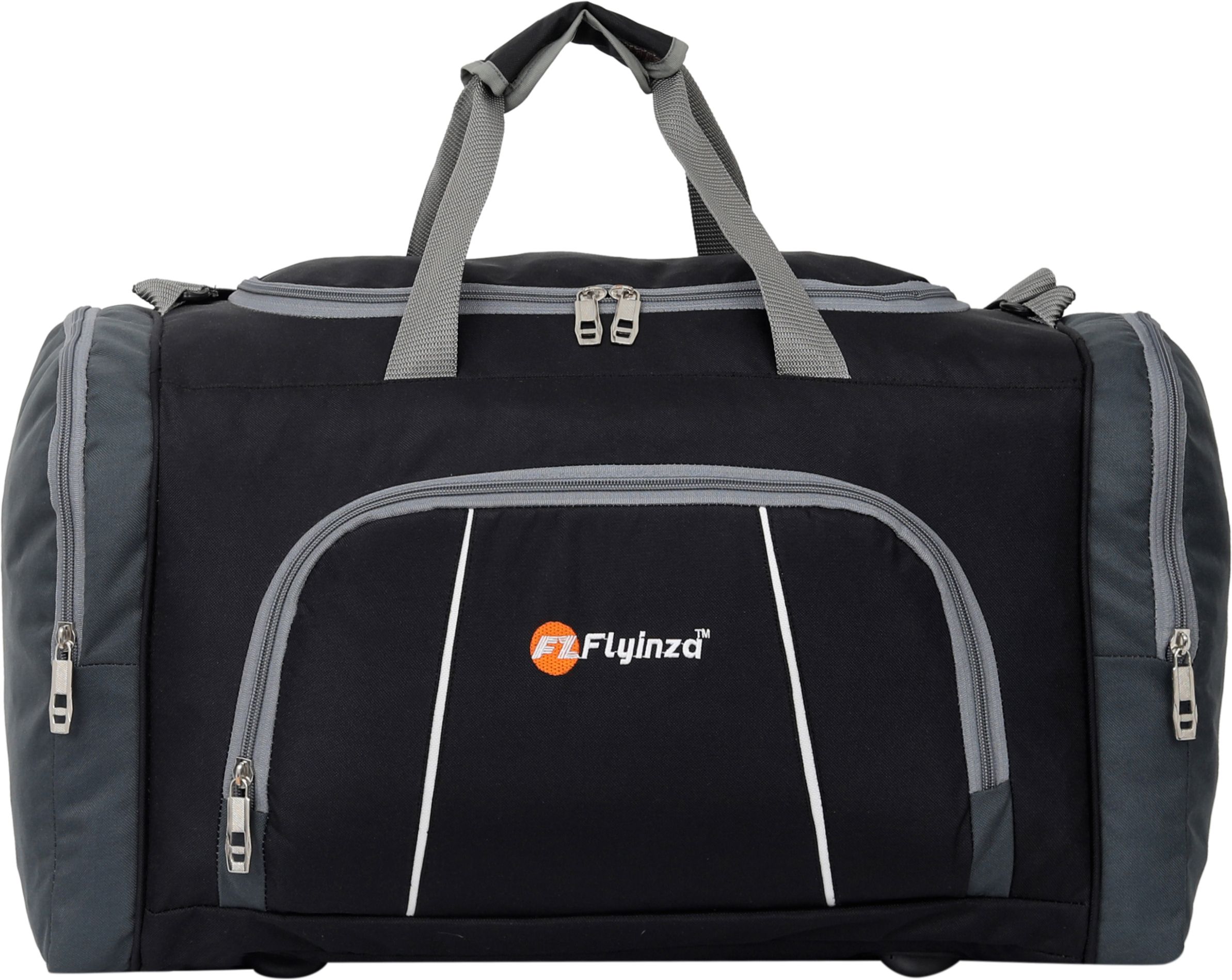 50 L Hand Duffel Bag - High Quality Stylish Duffel Bag/Travel Bag/Luggage Bag - Black - Large Capacity-image-48
