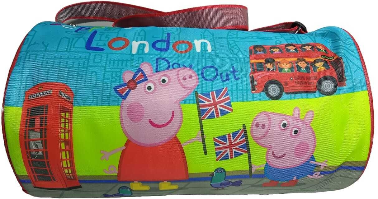 5 L Hand Duffel Bag - Kids Travel Duffel Bag Lightweight Multipurpose Gym, Picnic Bag for Boys & Girls - Multicolor - Regular Capacity-image-1