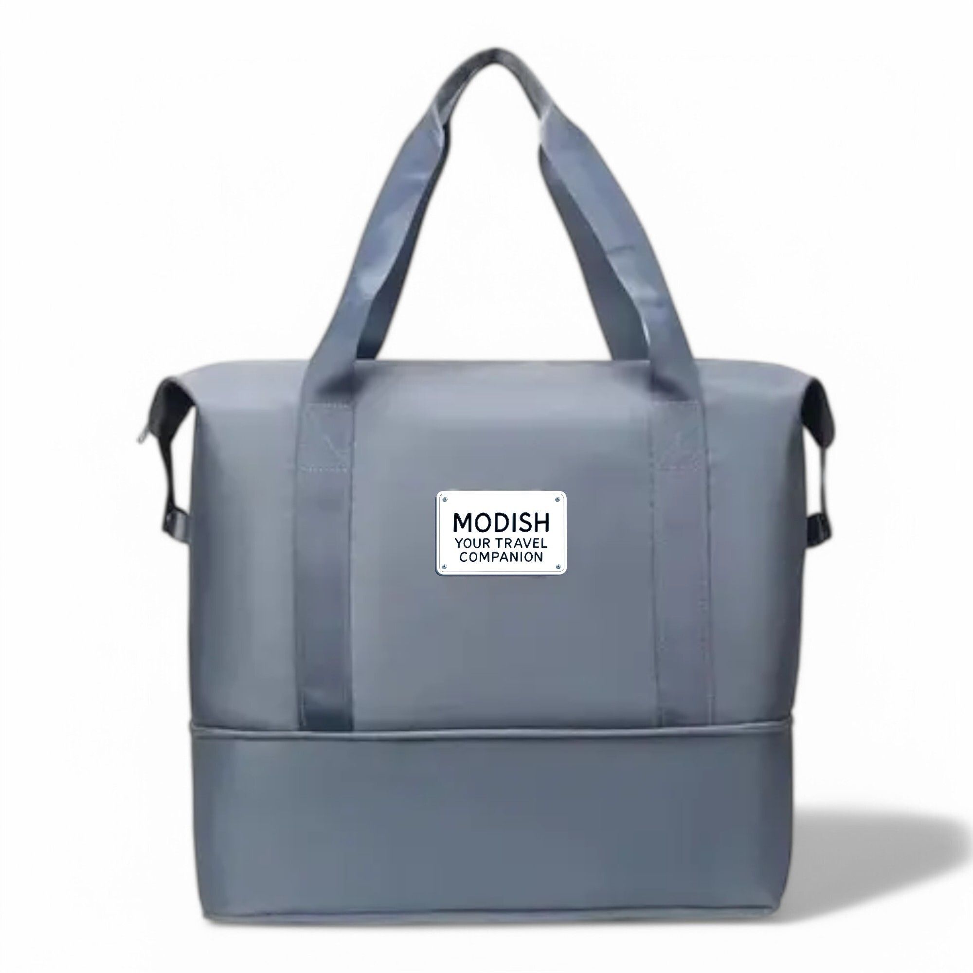 50 L Gym Duffel Bag - Folding Travel Bag Waterproof Lightweight Handbag for Women Luggage Duffle Bags - Black