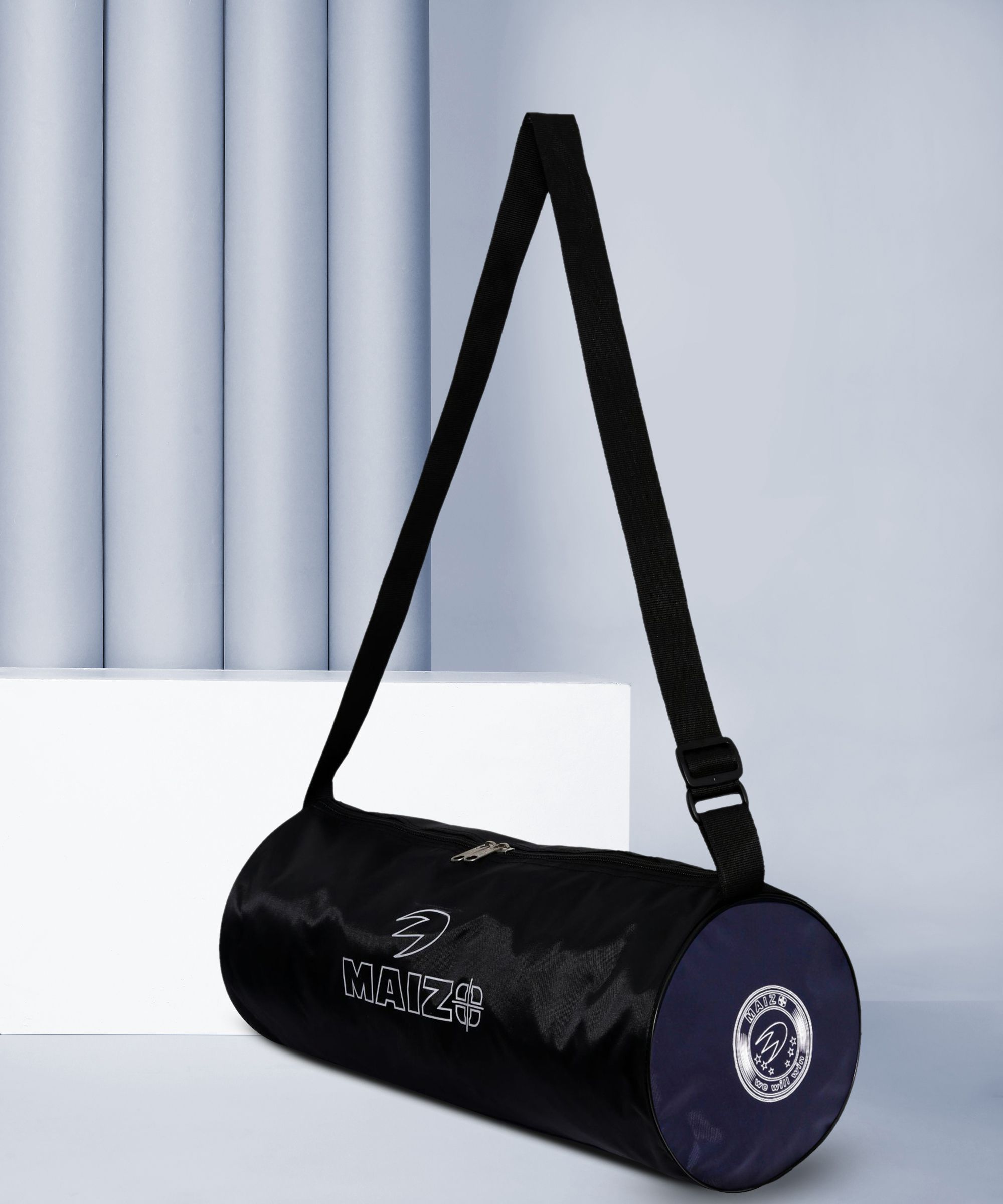30 L Gym Duffel Bag - Bag/ Gym Bag/ Casual Bag/ Travel Bag/ Sports Bag - 30L - Dark Blue - Blue-image-49