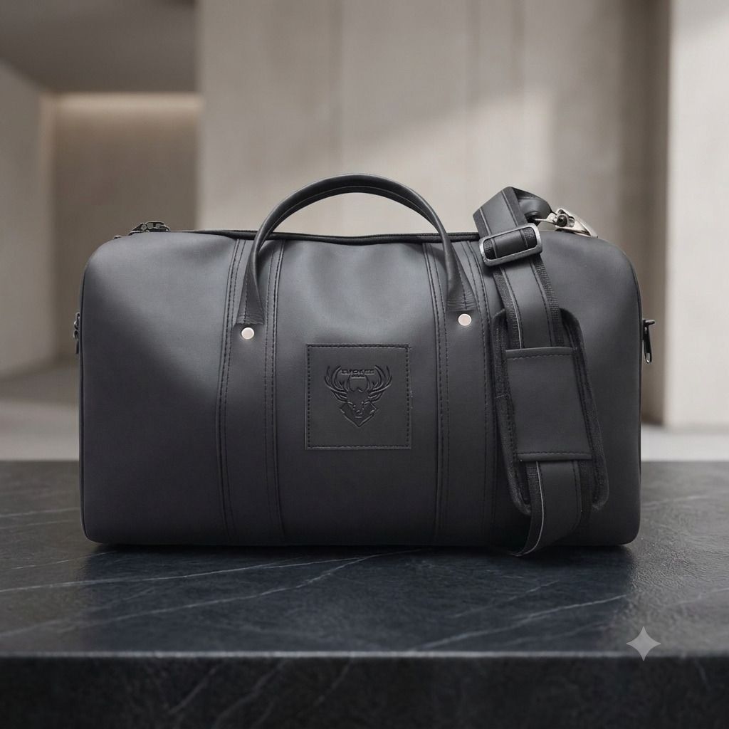 48 L Hand Duffel Bag - EV(009) - Black - Large Capacity-image-22