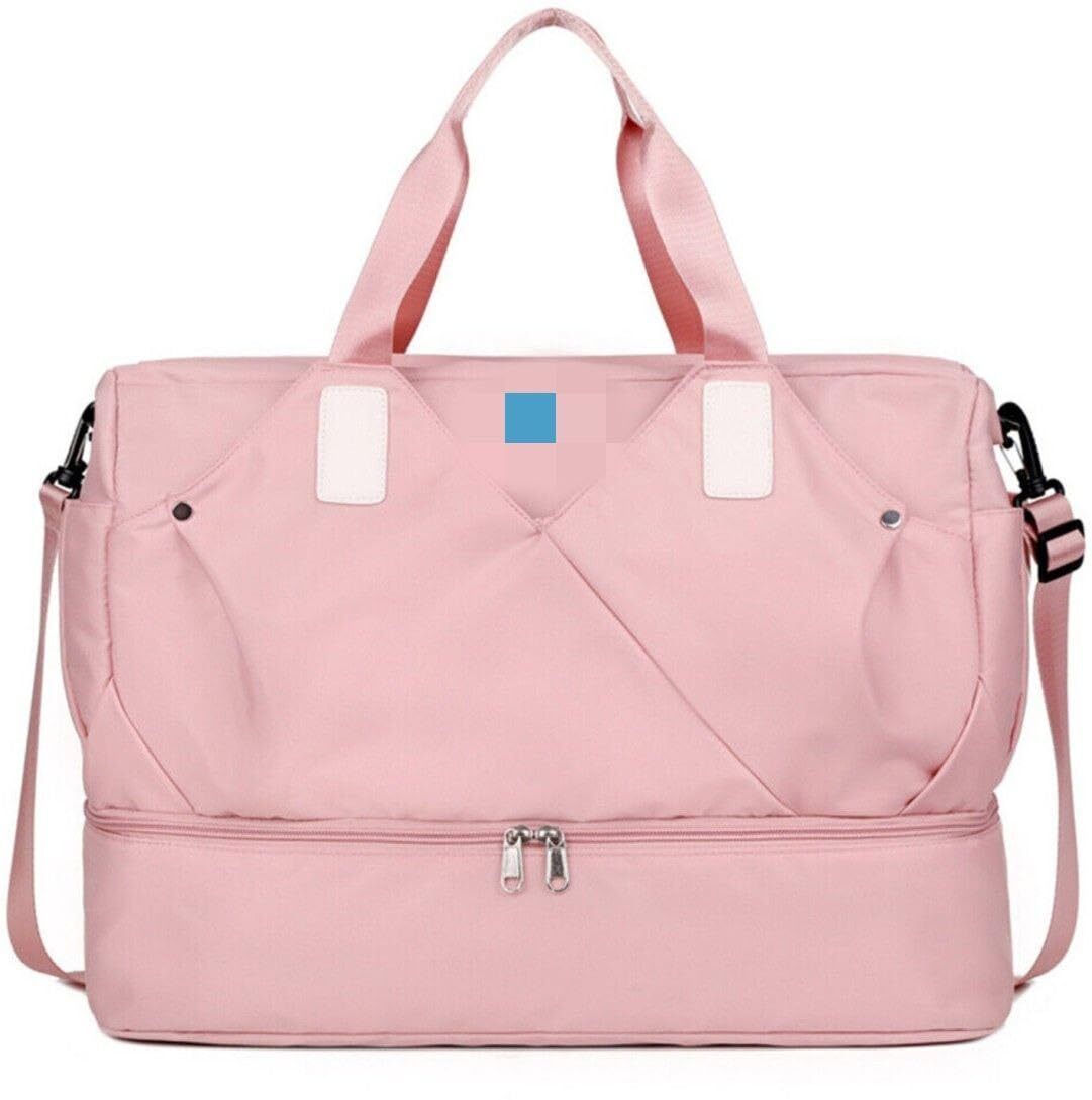 5 L Gym Duffel Bag - Foldable Travel Bag Waterproof Sport Gym Travel Duffel Bag with Shoes - Multicolor-image-16