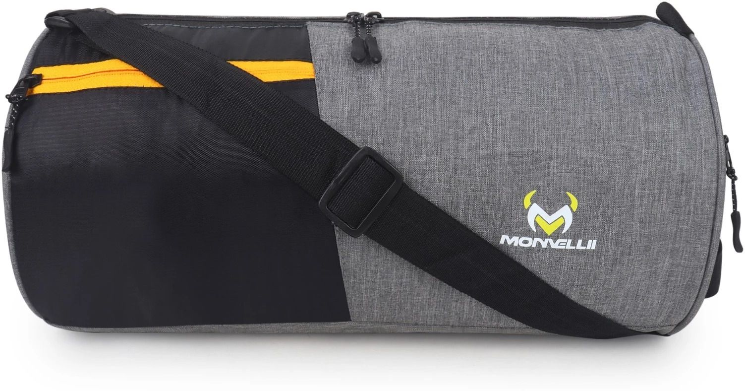 15 L Gym Duffel Bag - HYBRID DUFFLE BAG - Black, Grey