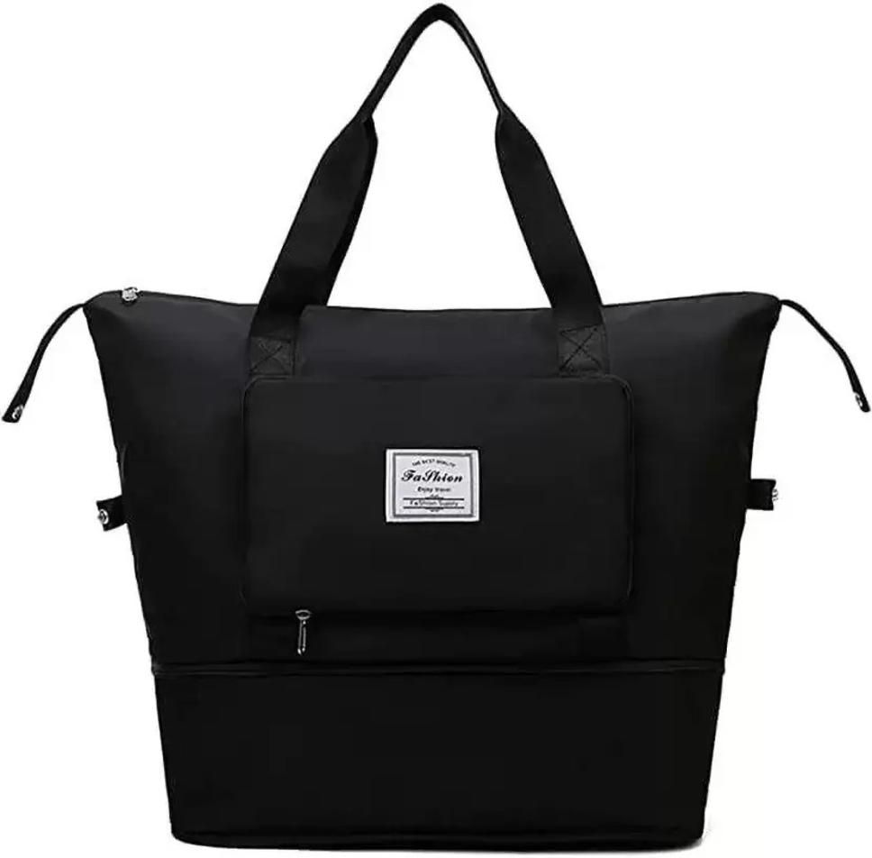 45 L Hand Duffel Bag - 45 L Hand Duffel Bag,Hand Duffel Bag,Folding Travel Bag - Multicolour (KK) - Black, Blue, Grey, Maroon, Green - Large Capacity-image-21