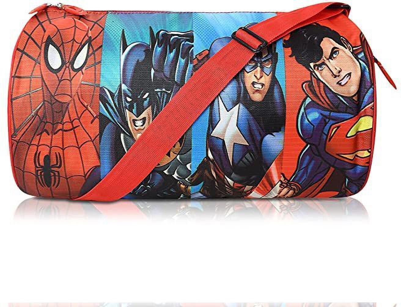 stylbase 20 L Gym Duffel Bag - Polyester 14 inch Travel, Sports Duffle Bag for Kids Printed Bag - Red-picture-14