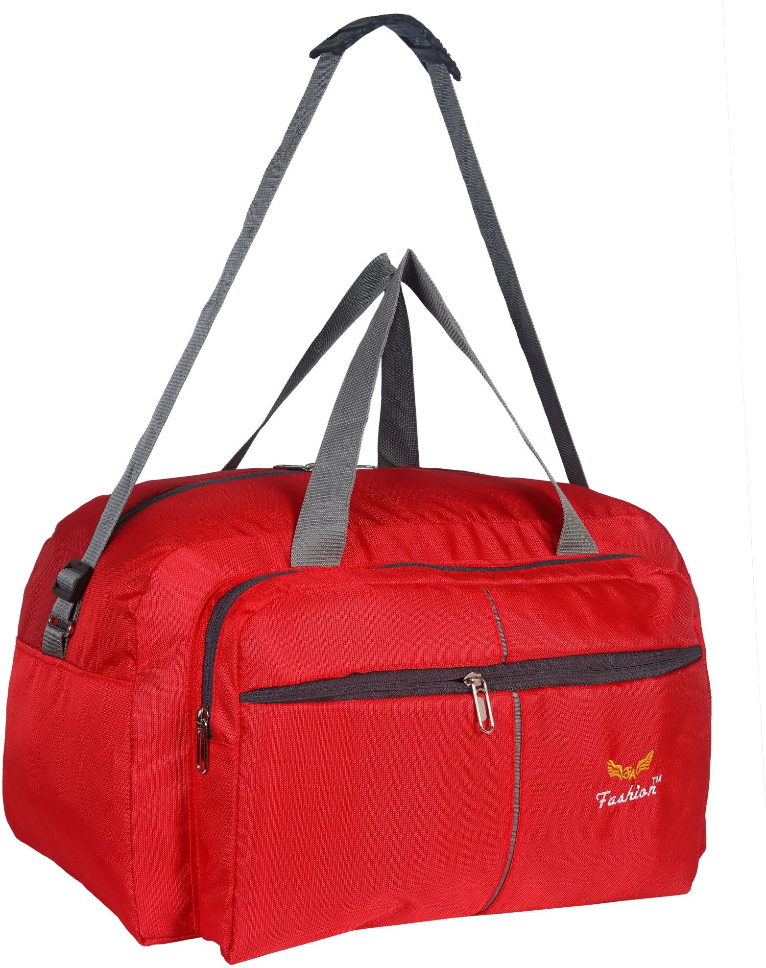 45 L Hand Duffel Bag - D red Luggage Bag - Red - Large Capacity-image-14
