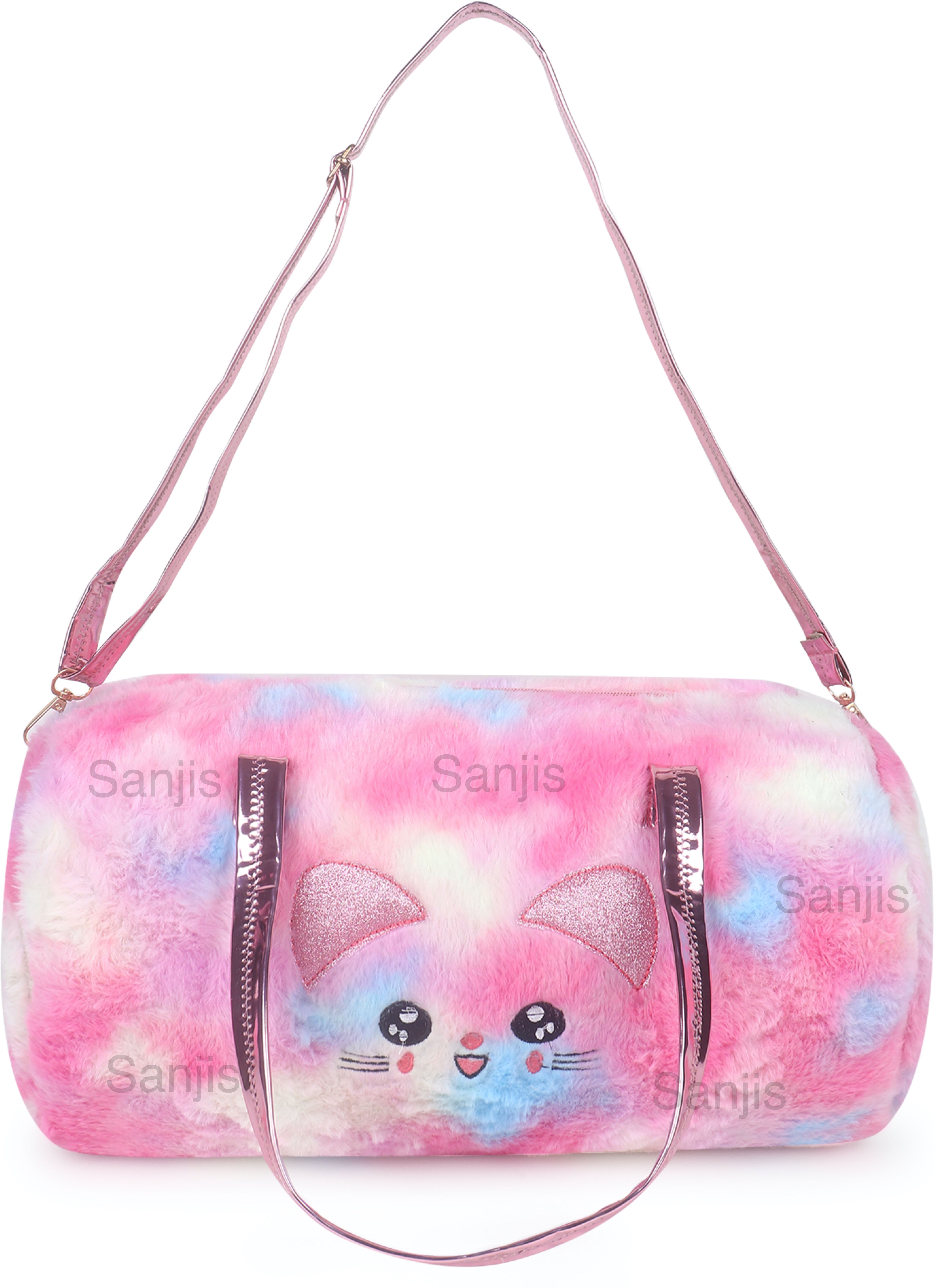12 L Gym Duffel Bag - Kids Fur Duffle Bags for Travel Swimming Sports Dance Gymnastics Sports Gym Bag - Multicolor-image-27