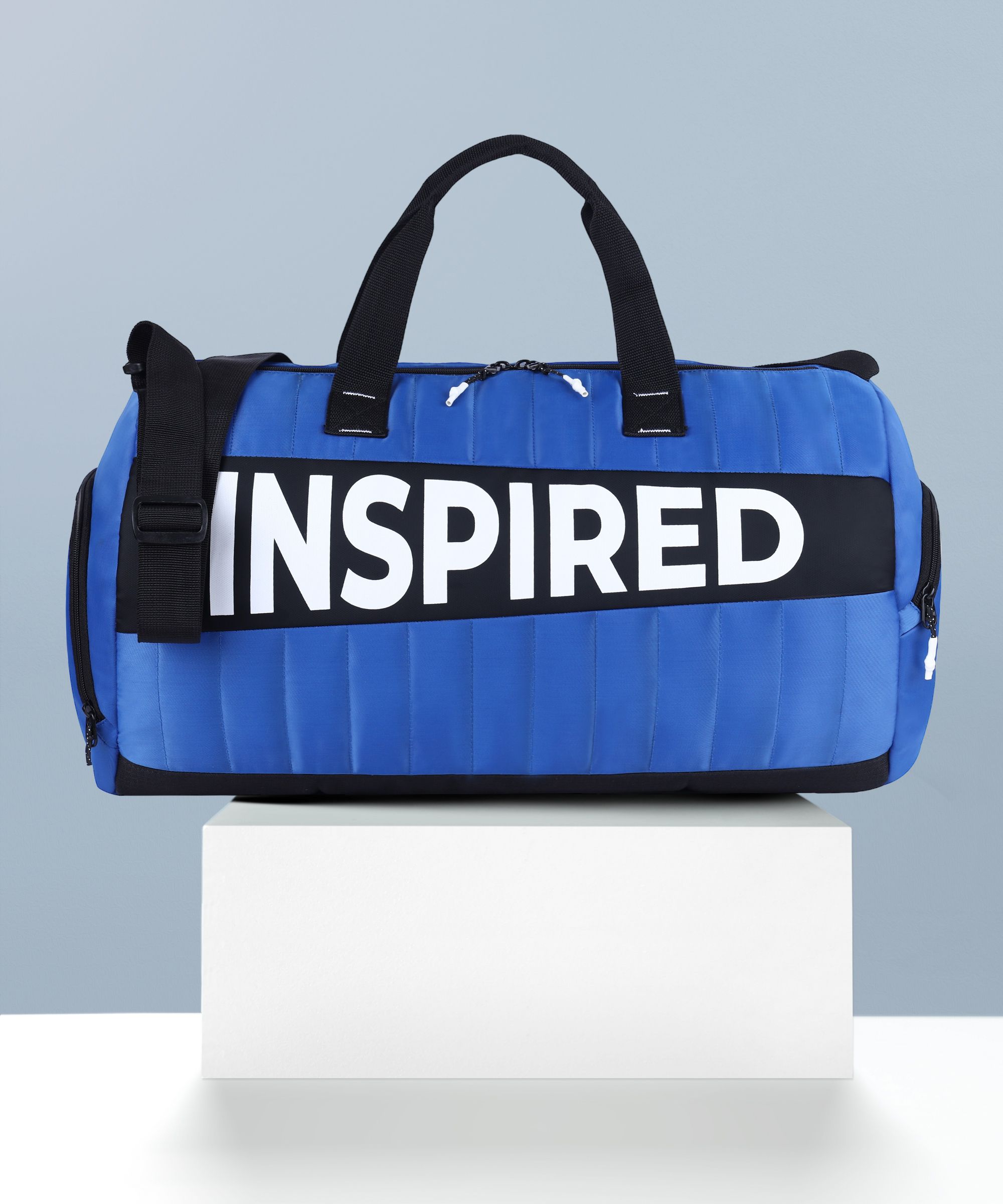 gear 29 L Gym Duffel Bag - Uno - Blue-picture-6