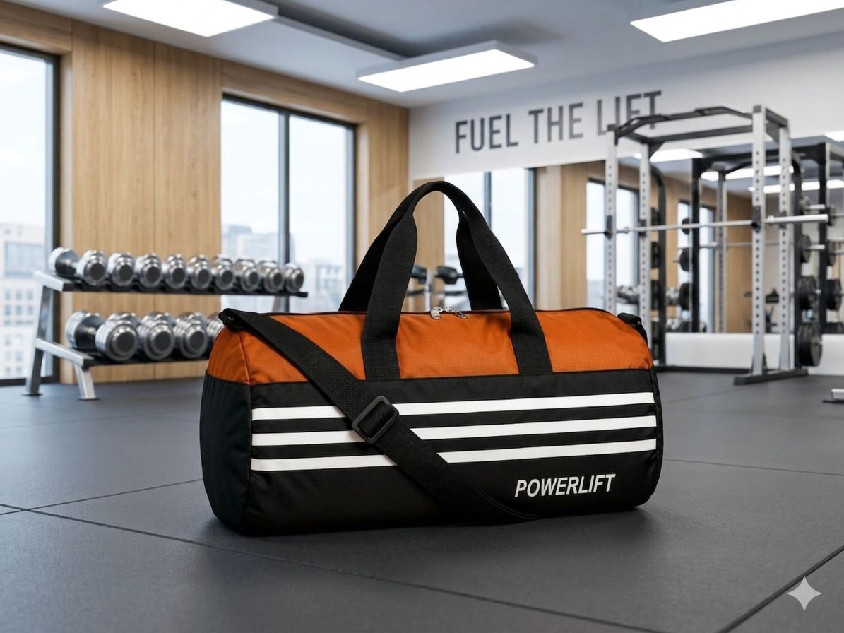15 L Gym Duffel Bag - gym bag - Orange-image-47