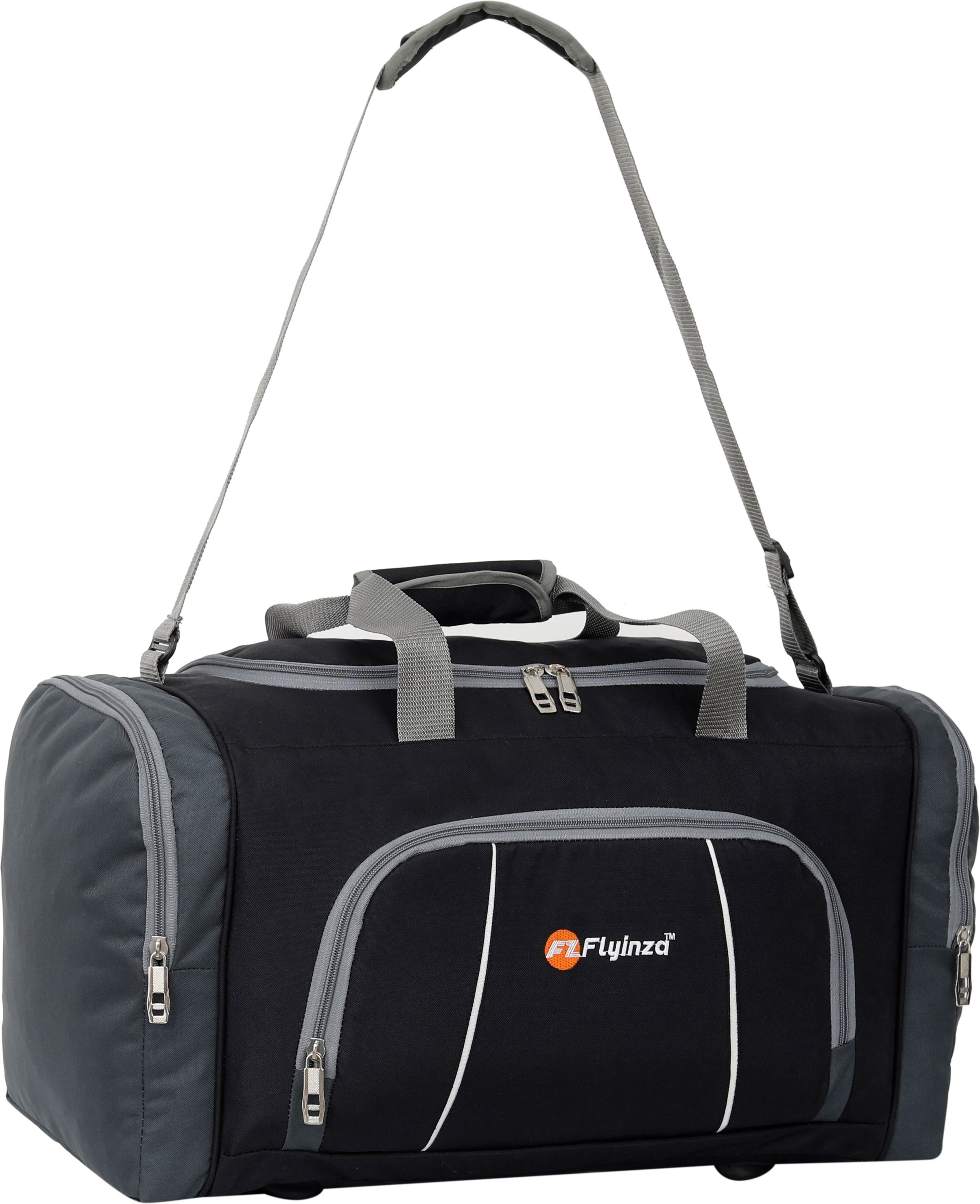 50 L Hand Duffel Bag - Heavy Duty Branded Quality Duffel Luggage Travel Bag - Black - Large Capacity-image-49