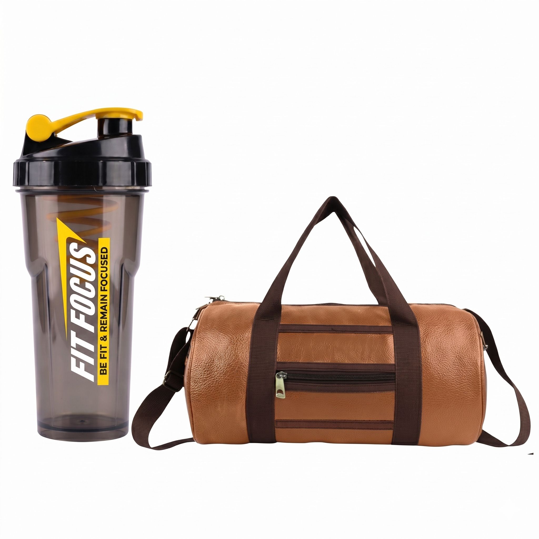 20 L Gym Duffel Bag - Gym Bag and Shaker Combo| Adjustable Shoulder Strap|Protein Shaker Bottle 700ml - Multicolor-image-35