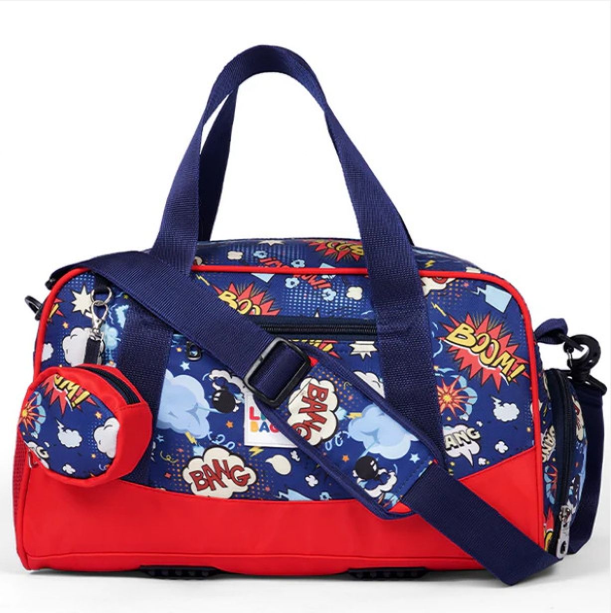 18 L Hand Duffel Bag - Fun trip - Blue - Regular Capacity-image-19