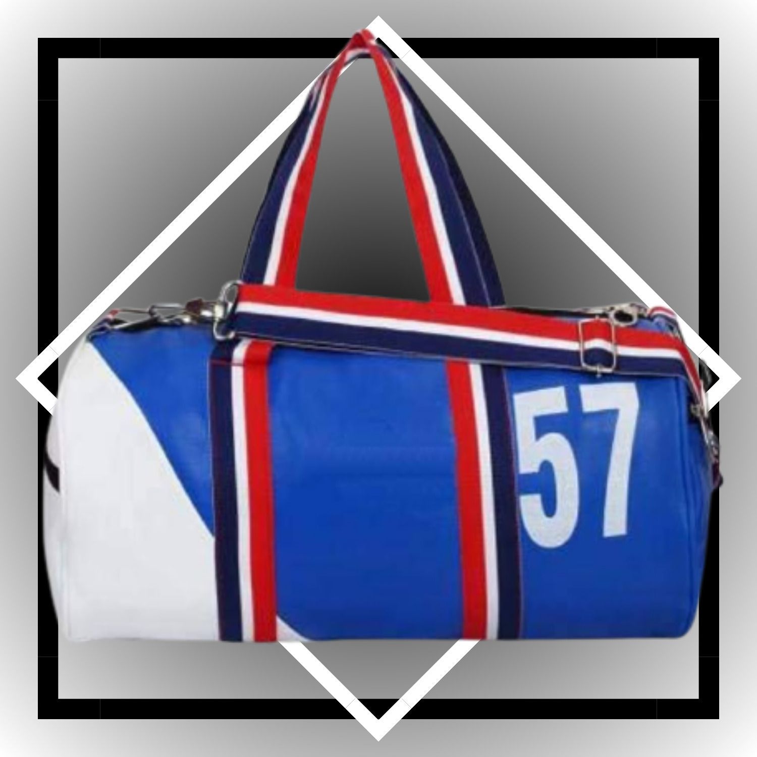 cool indians 20 L Gym Duffel Bag - Gym Bag For Men || Sports Gym Bag || Classic Bag || Duffel Bag || Yoga Bag - Blue-picture-15