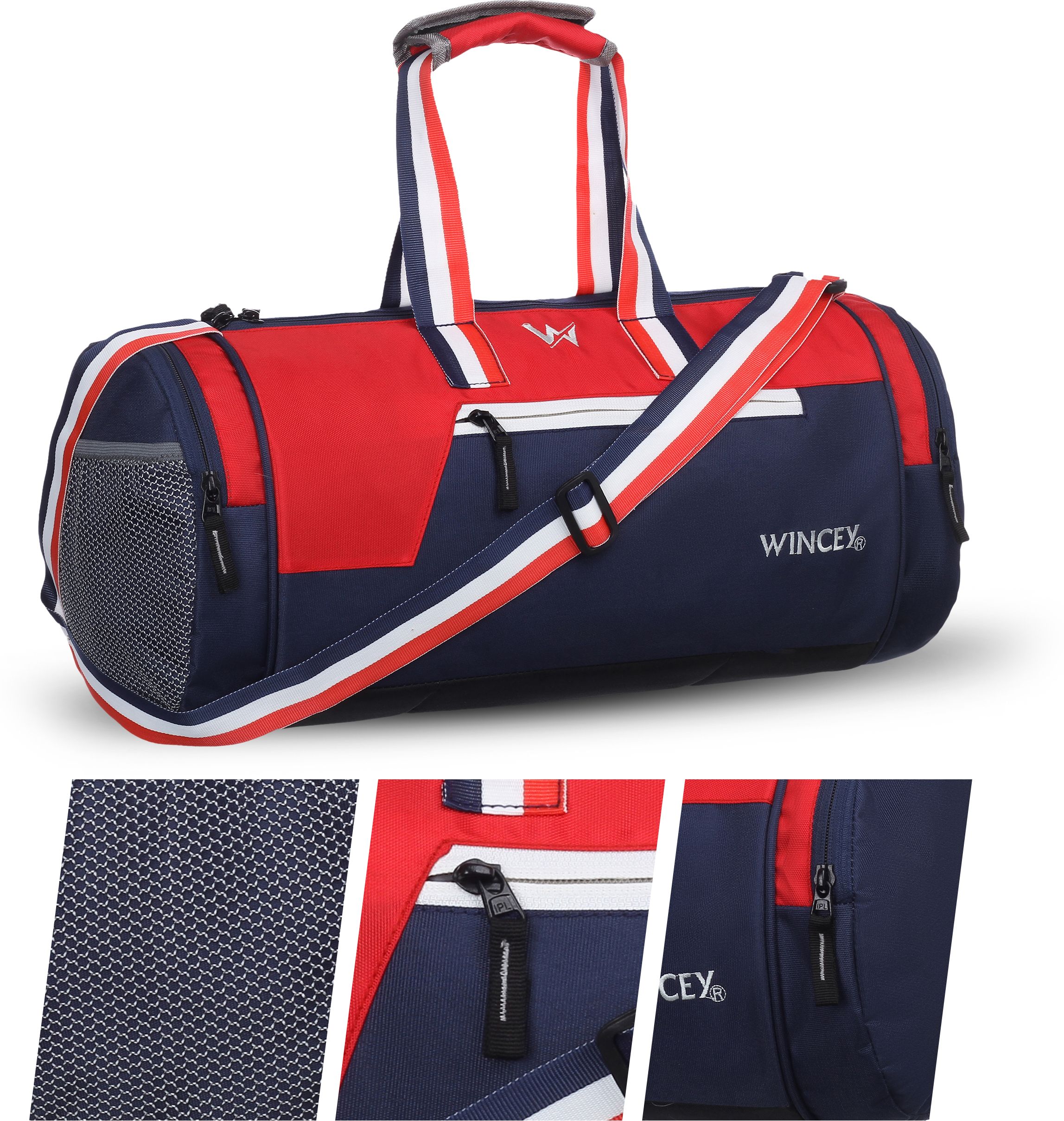 wincey 20 L Hand Duffel Bag - 20 L Hand Duffel Bag - Cross Training-BLUE , RED - Multicolor - Regular Capacity-picture-1