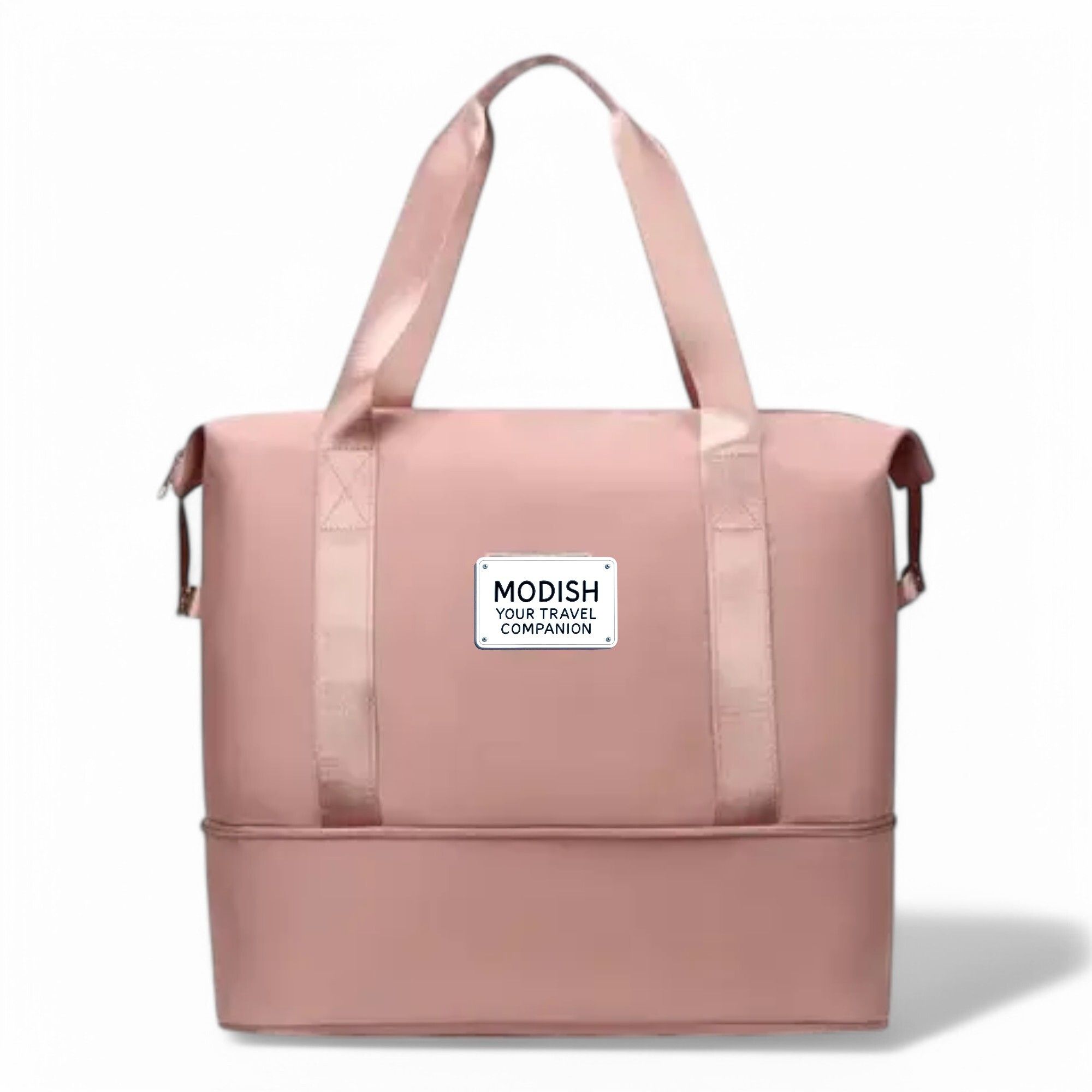 50 L Gym Duffel Bag - Folding Travel Bag Waterproof Lightweight Handbag for Women Luggage Duffle Bags - Pink