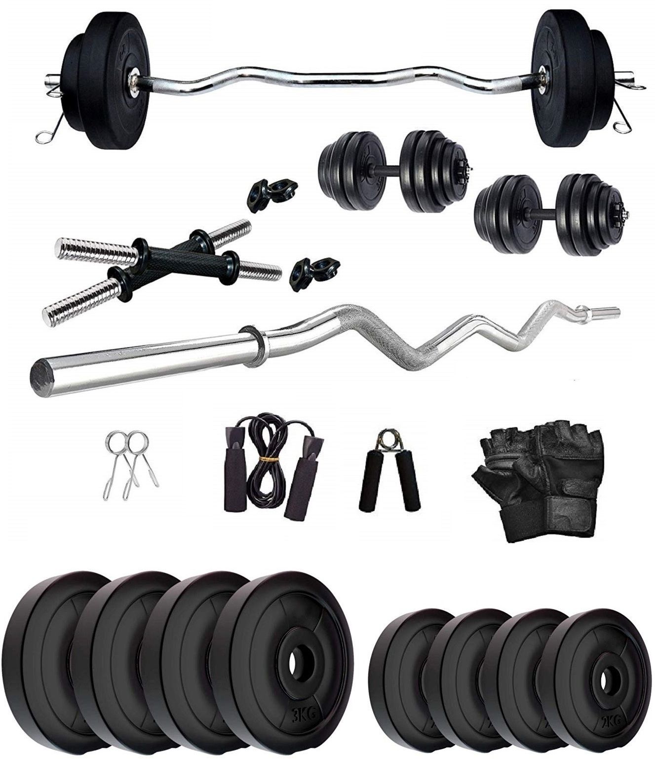 20kg dummbless kit Fixed Weight Dumbbell