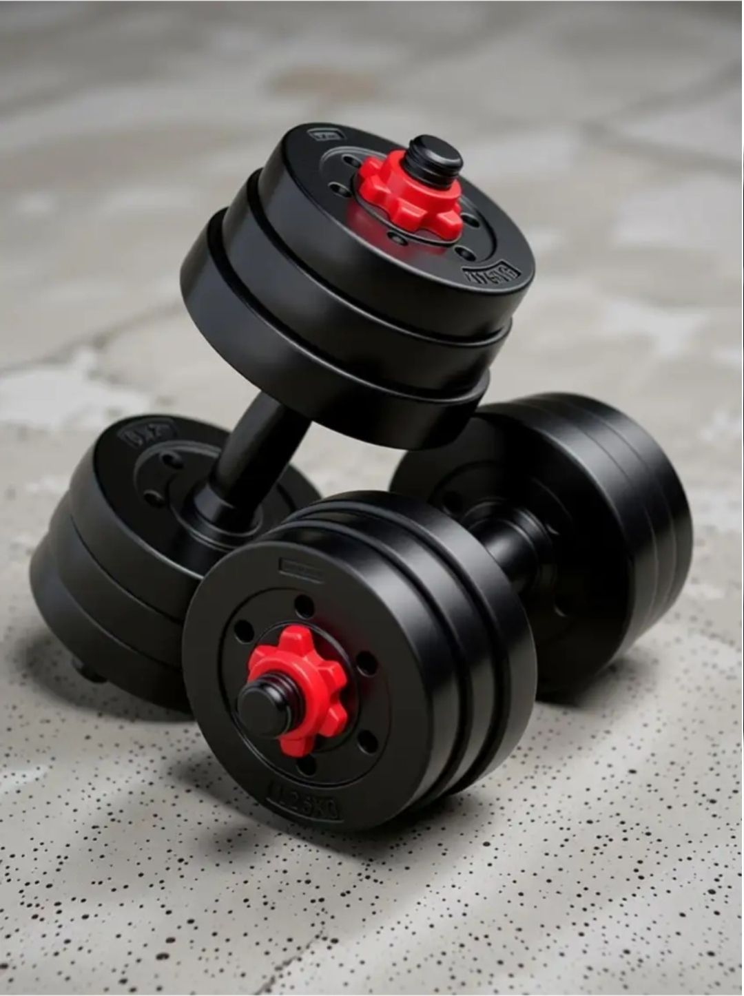 GEETANJALISPORTSFIT 20KG ADJUSTABLE DUMBBELL 3X4+2X4 2PC DUMBBELL RODS 20 KG set Adjustable Dumbbell-image-22