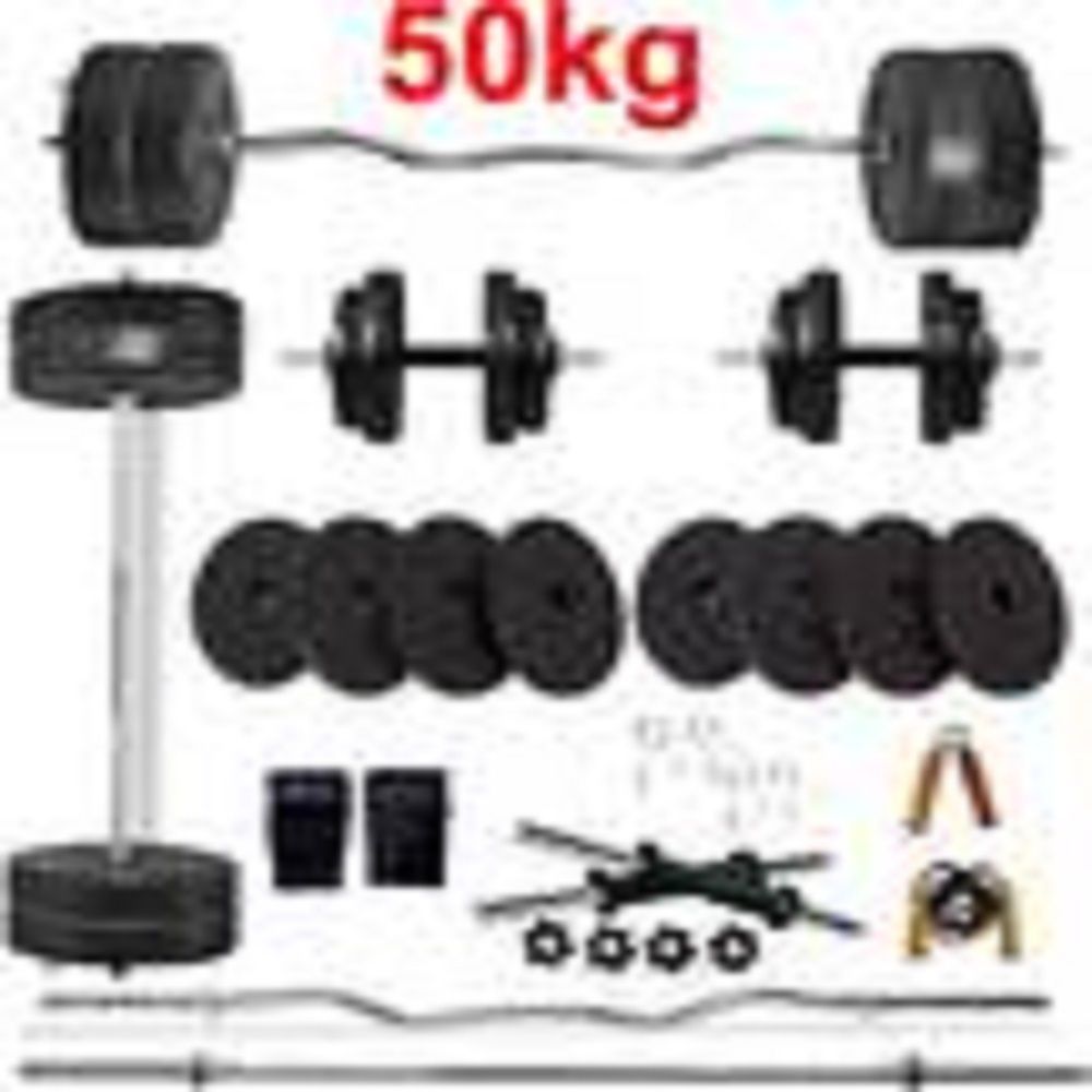 0.025 kg BARBELL & FITNESS ACCESSORIES- BEST EXERCISE Fitness Accessory Kit Kit 50 KG Home Gym Combo-image-14