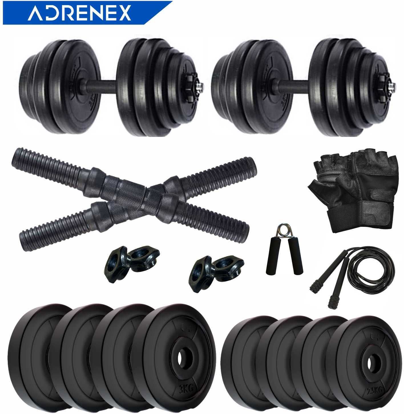 22 kg PVC DRB 22 KG DM COMBO 2 Home Gym Combo-image-27