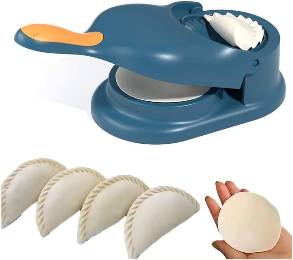 Cold Dumpling Maker 2-in-1 Press Tool(Ghughra maker) Manual Dough Press-image-16