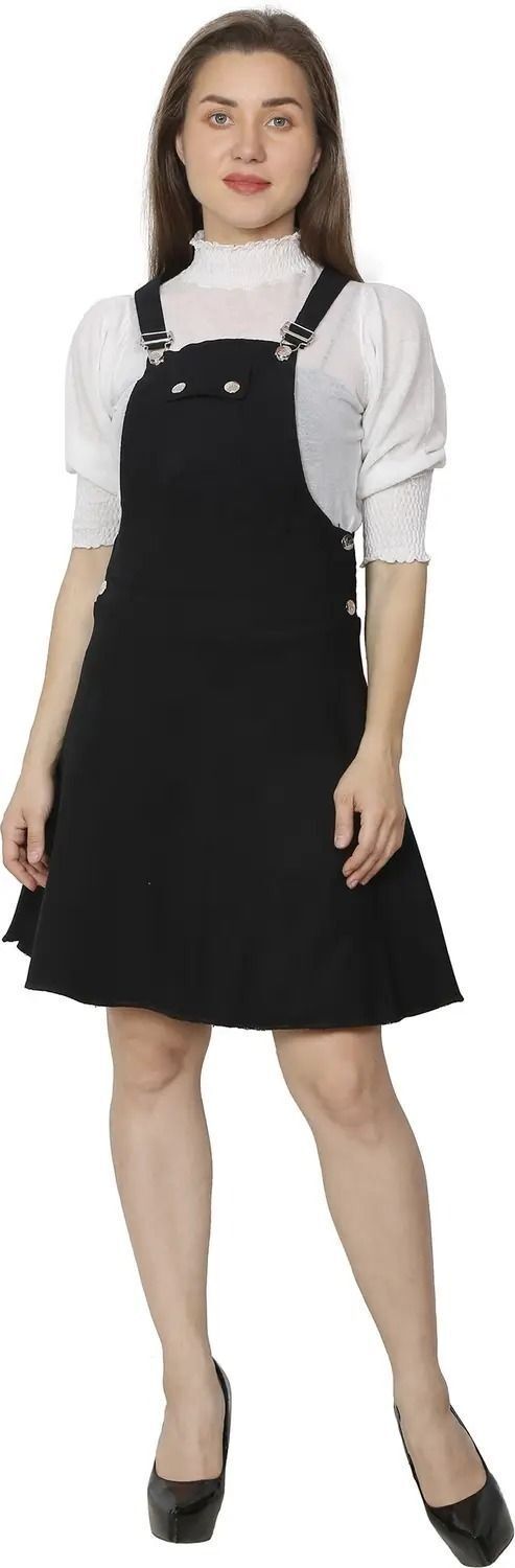 i-keeper Women Black Dungaree-picture-44