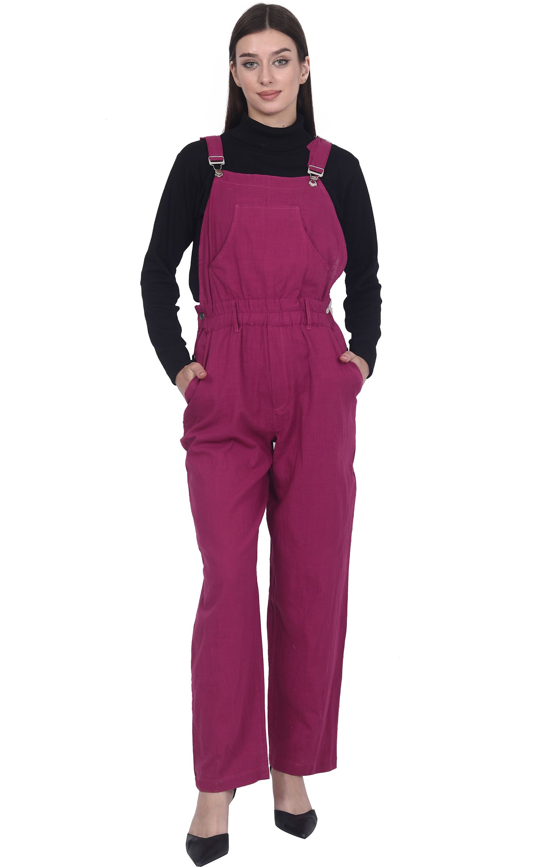 rangriwaz Women Pink Dungaree-picture-34