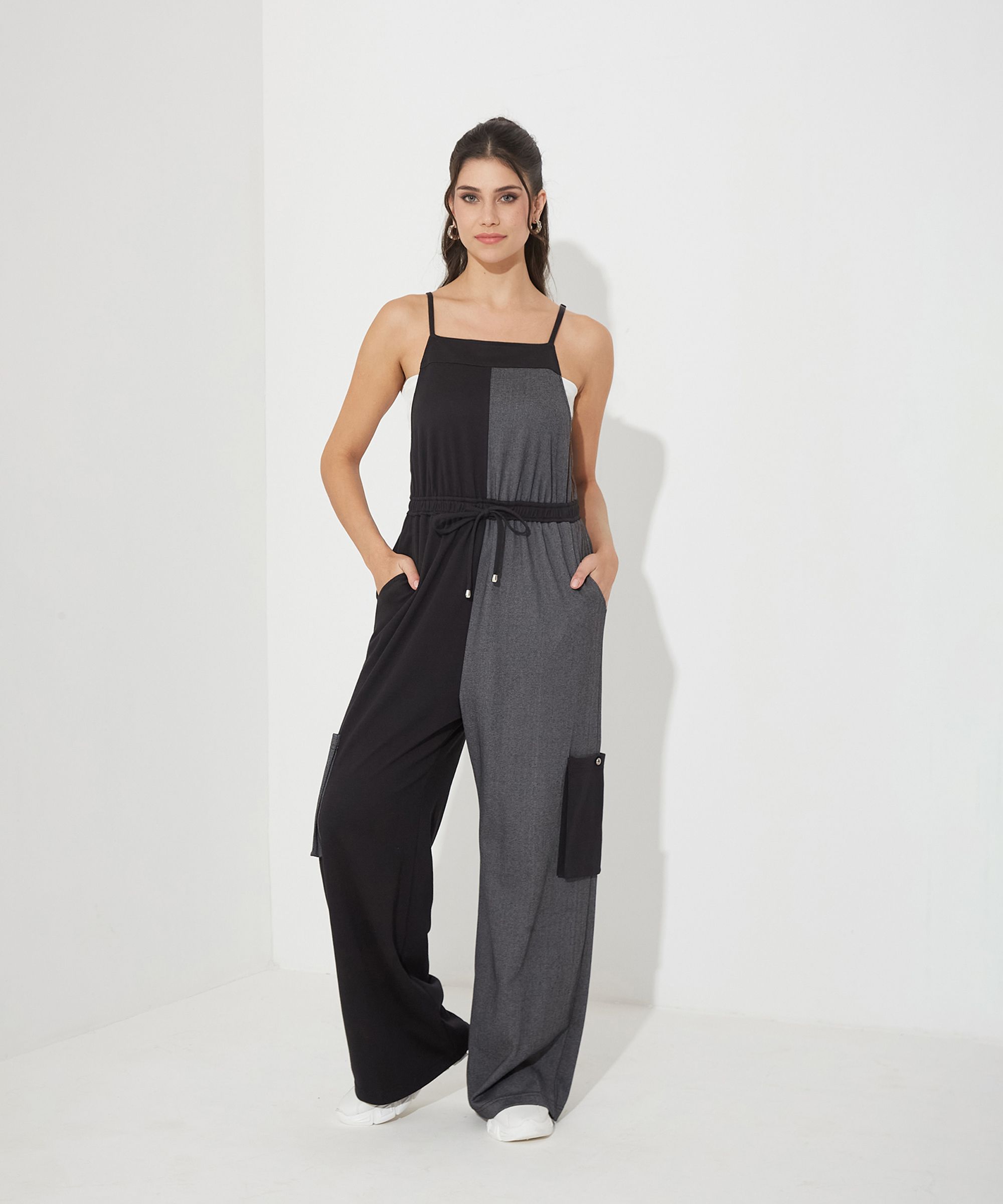 miss chase Women Multicolor Dungaree-picture-11