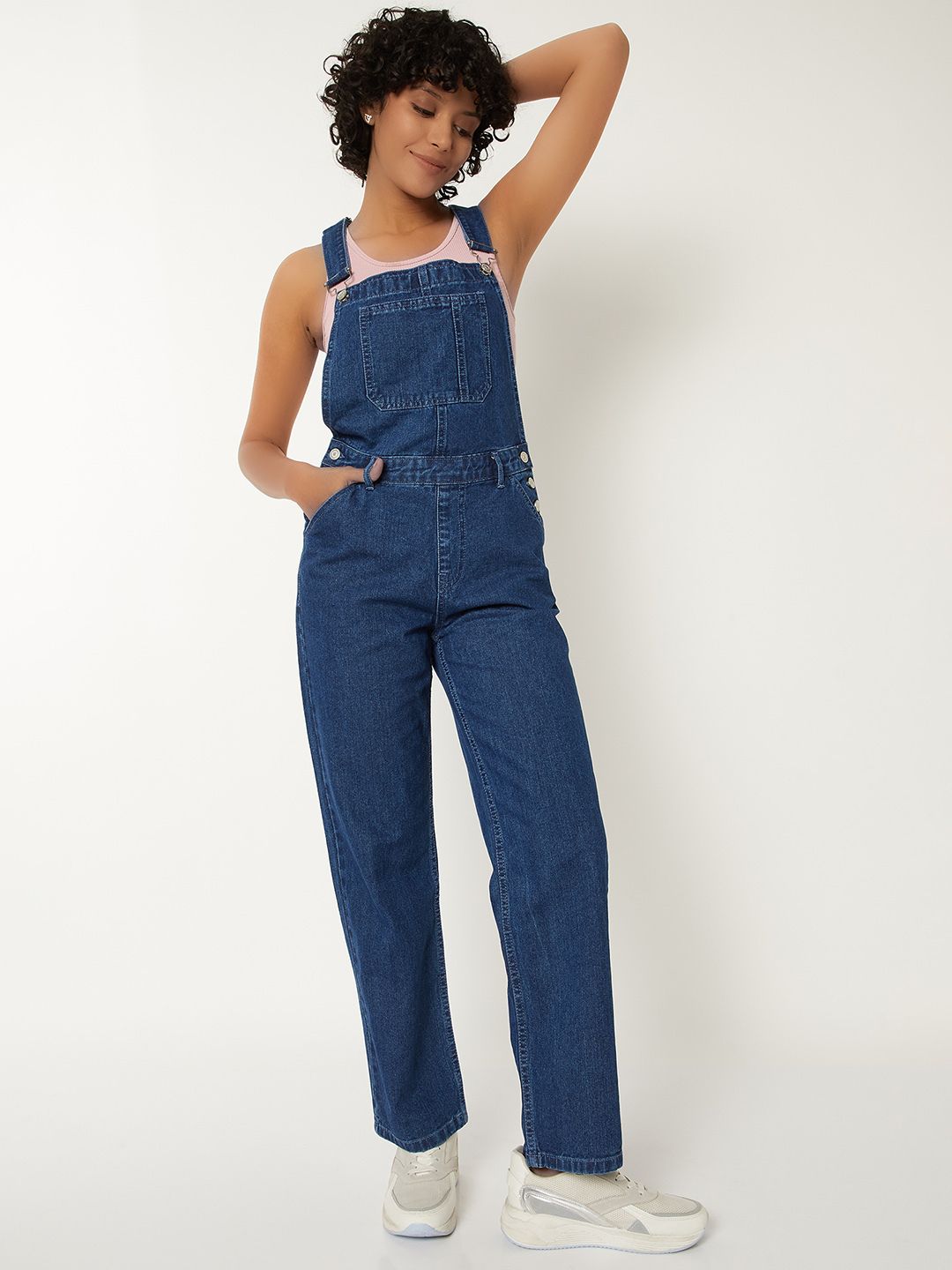 max Women Blue Dungaree-picture-38