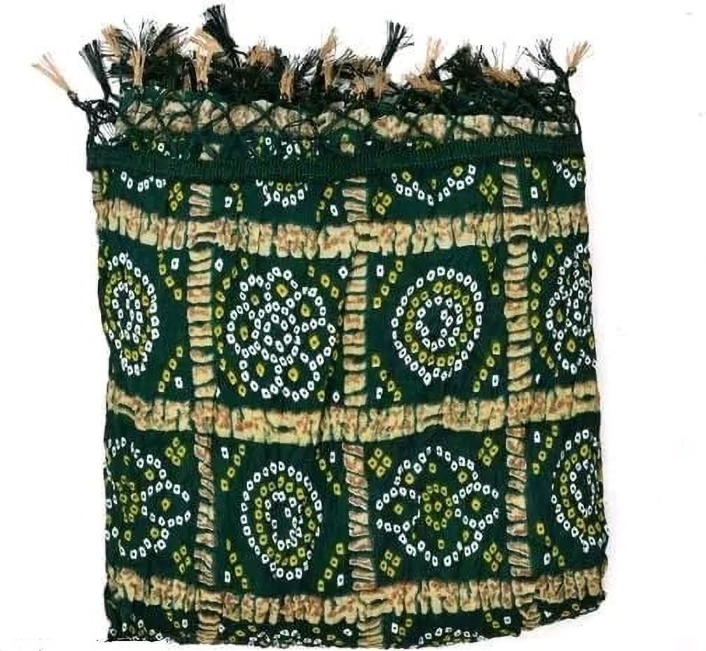nakoda creation Chiffon Printed Green, White Women Dupatta-picture-43