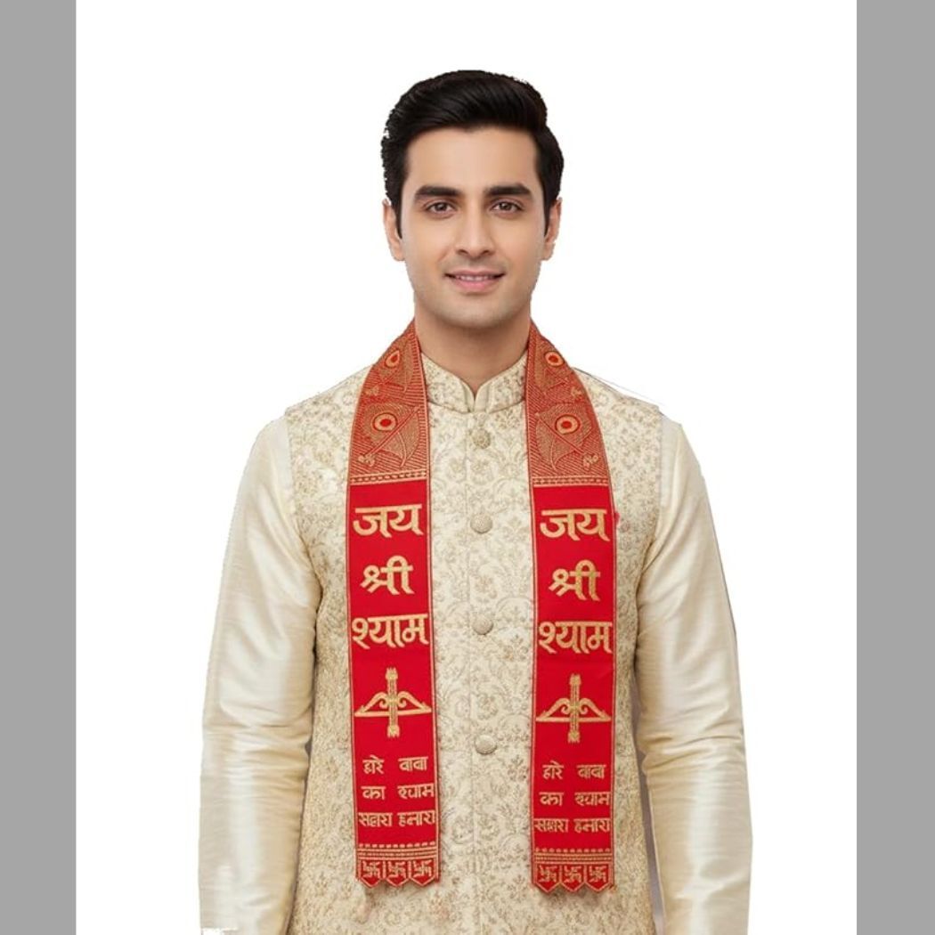 Chiffon Printed Multicolor Men Dupatta-image-22