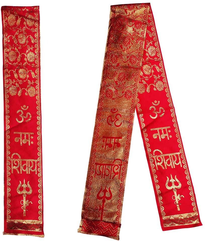 Cotton Silk Printed Red Men Dupatta-image-42