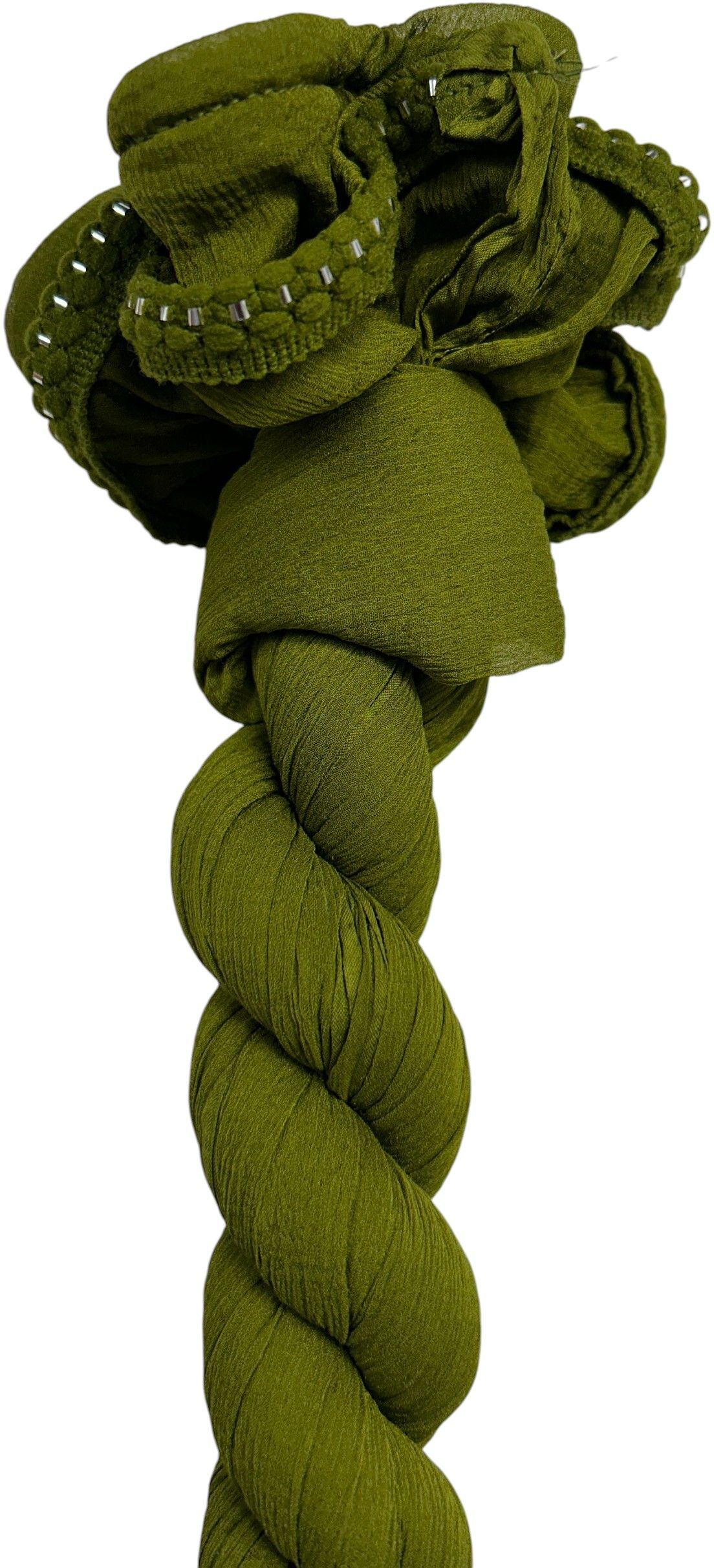Chiffon Solid Light Green Women Dupatta-image-30
