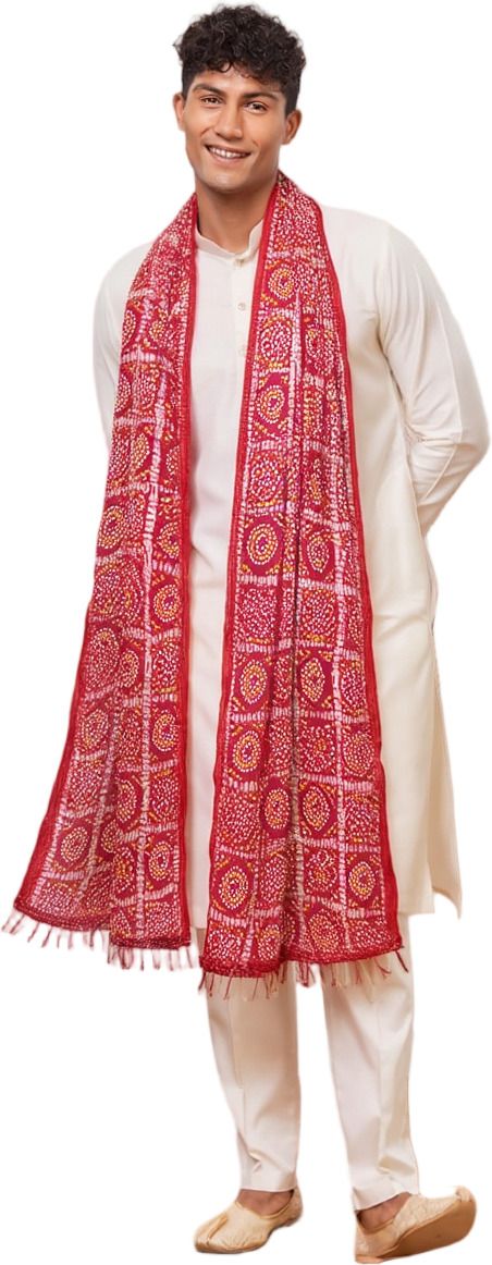 Polyester Printed Multicolor Men Dupatta-image-23