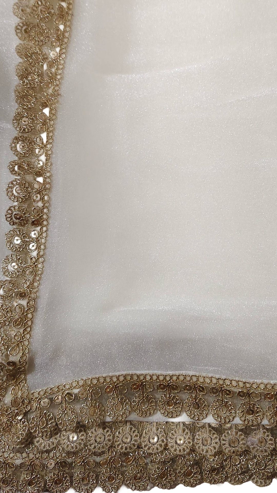 aratra Silk Blend Embroidered White Women Dupatta-picture-6