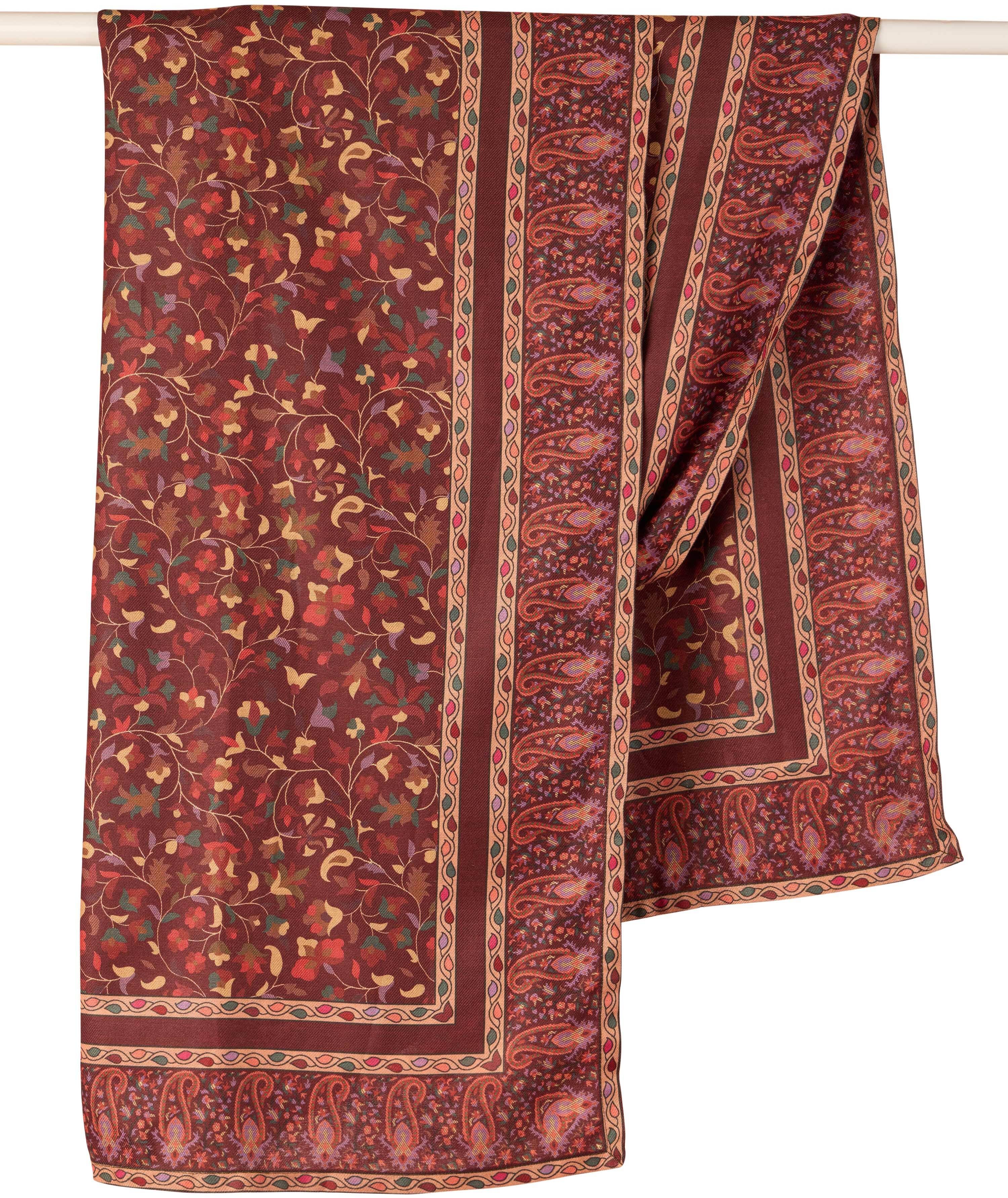 Polyester Printed Brown Men Dupatta-image-2