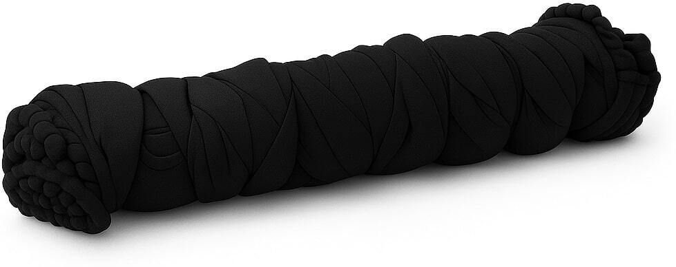 Pure Cotton Solid Black Women Dupatta