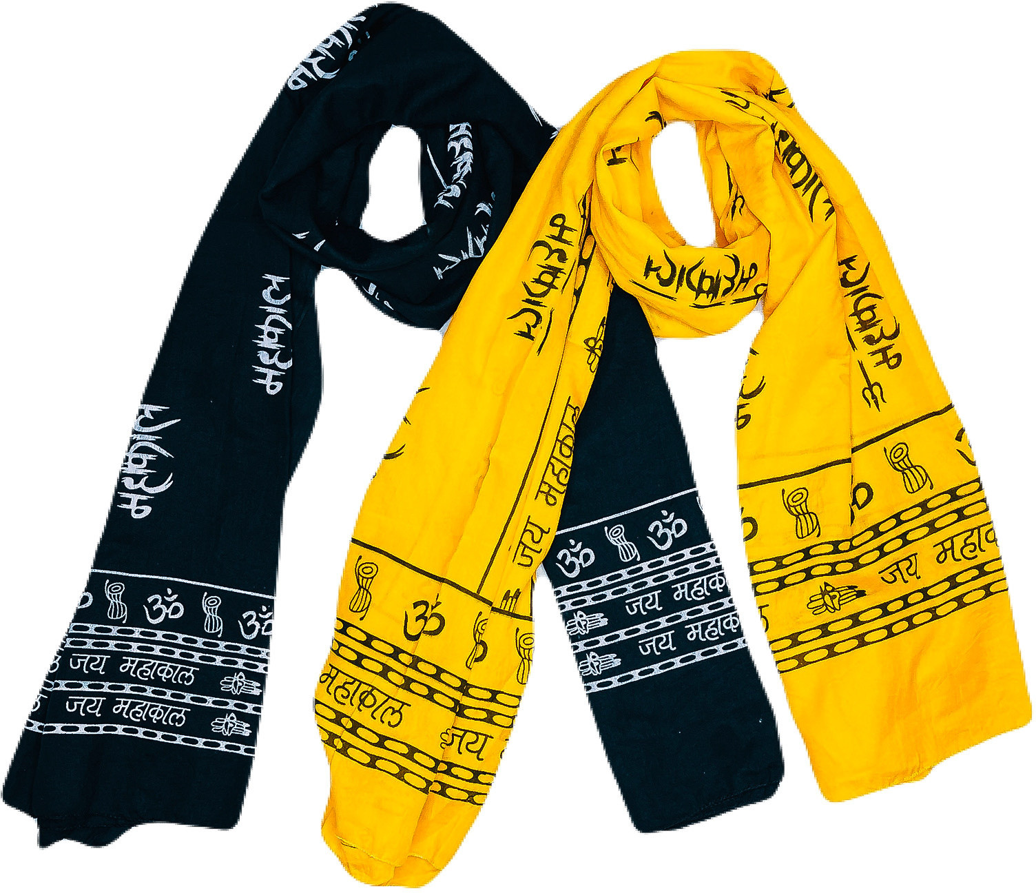 khokhar enterprises Cotton Blend Printed Multicolor Men Dupatta image 1