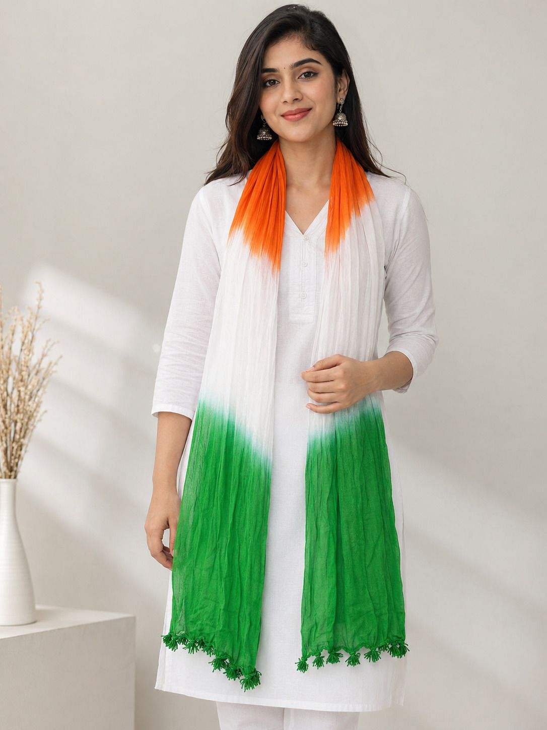 Chiffon Printed Multicolor Women Dupatta-image-34
