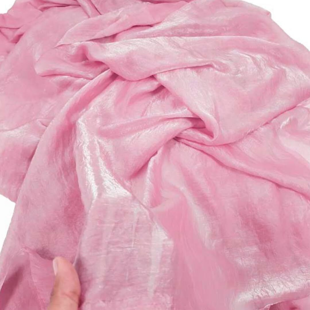 seg Satin Blend Solid Pink Women Dupatta-picture-38