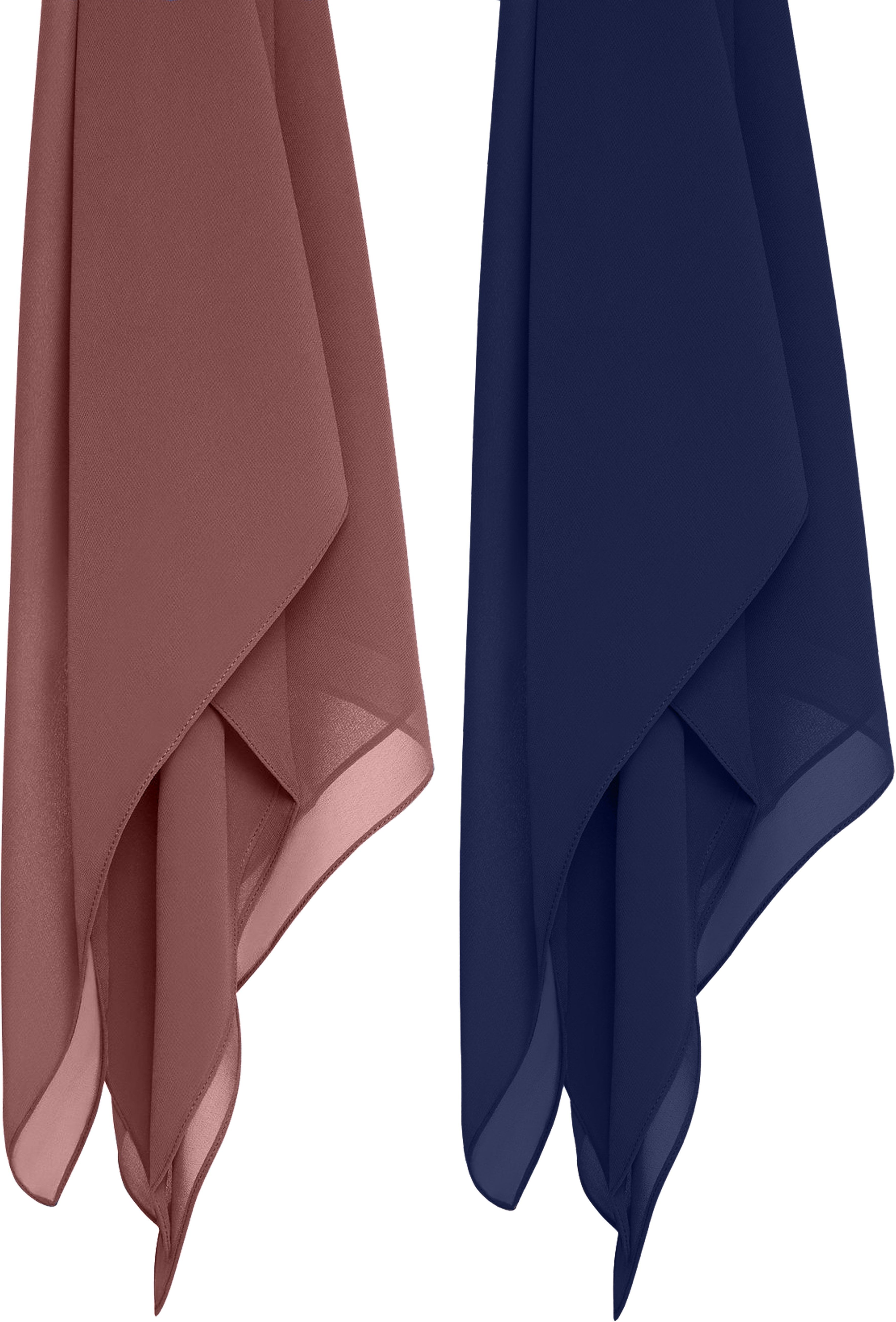 matifa Georgette Solid Multicolor Women Dupatta-picture-13