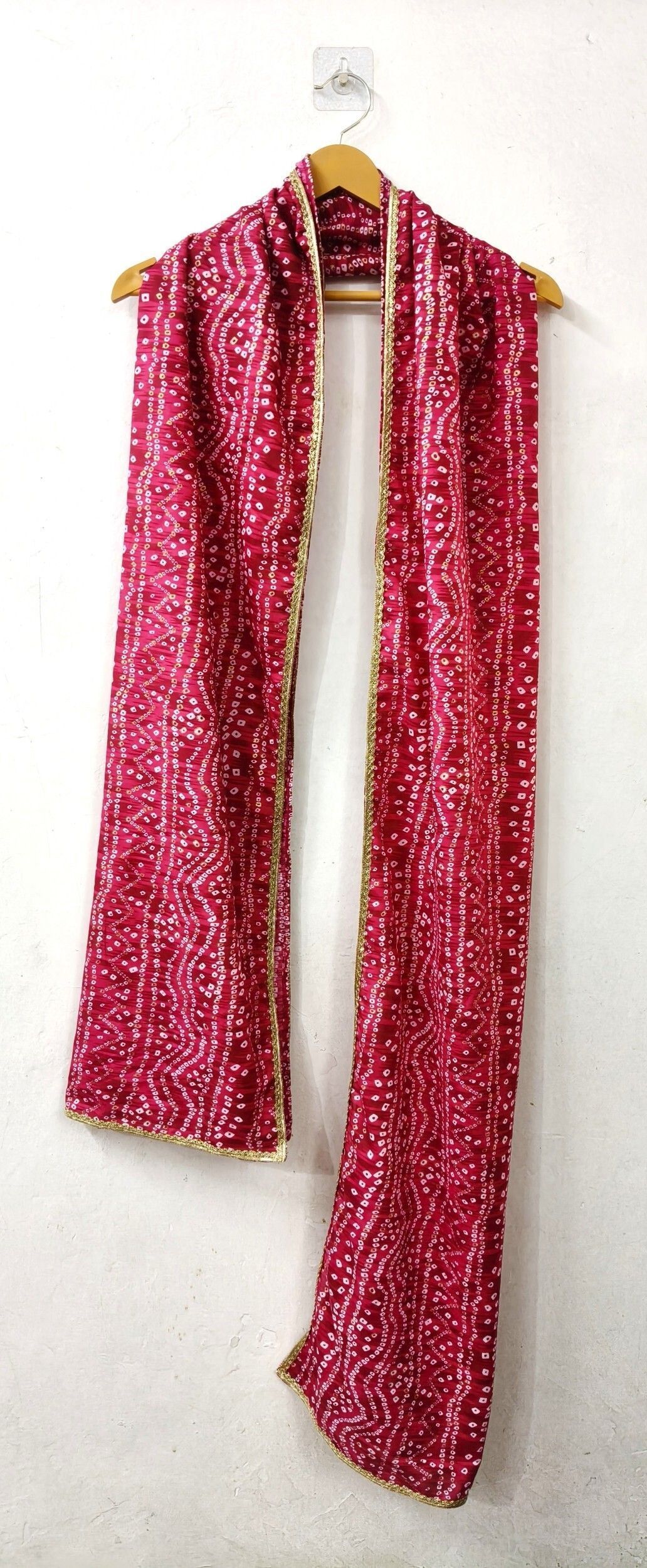 Rayon Printed Pink Men Dupatta-image-41