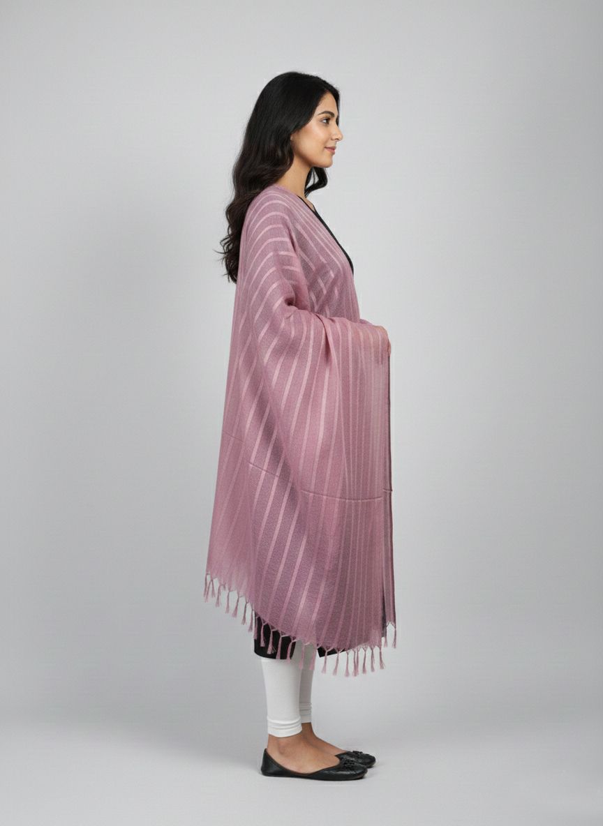 honeytraders Bhagalpuri Silk Self Design Multicolor Women Dupatta-picture-17