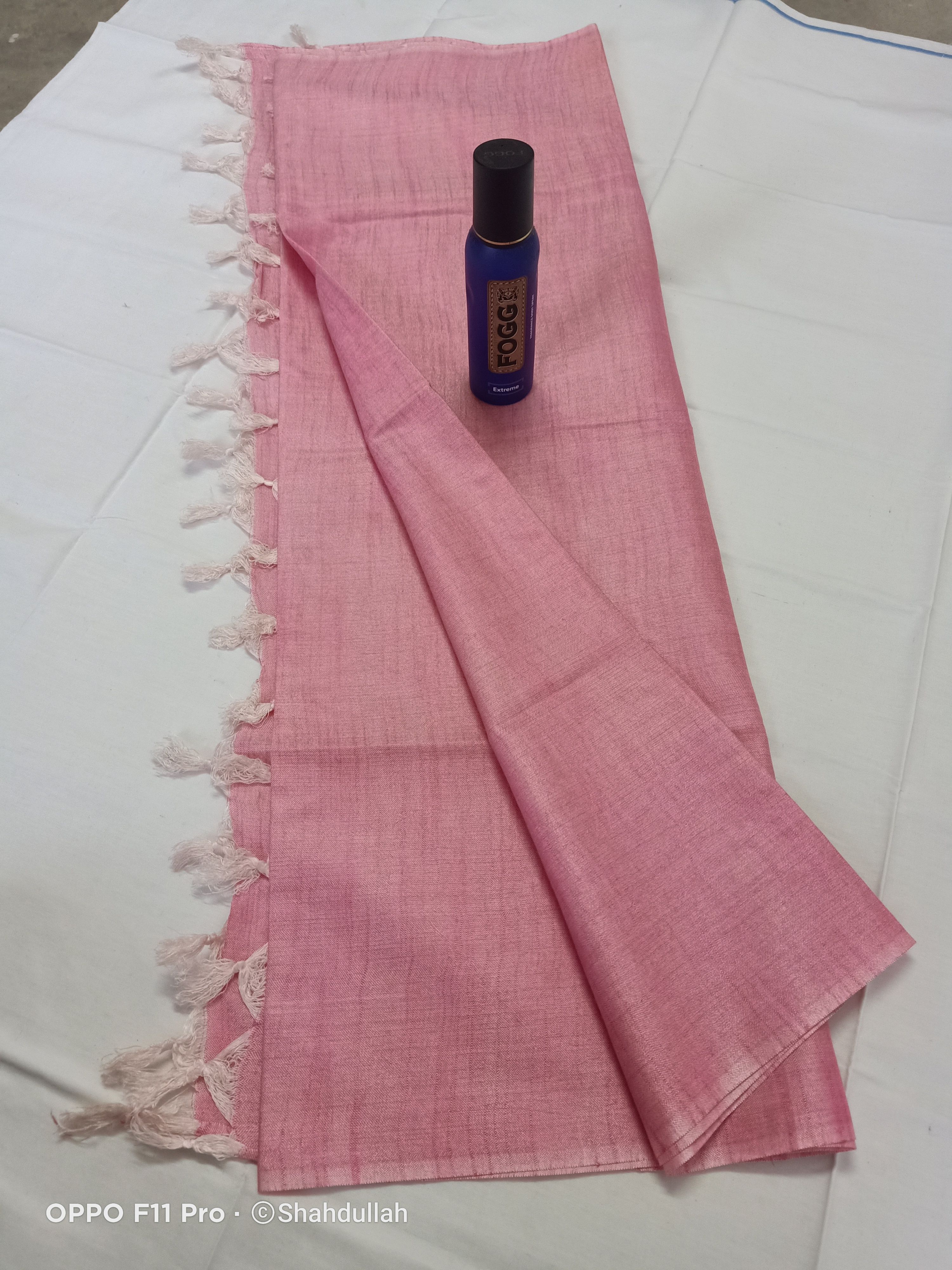 Silk Blend Solid Pink Women Dupatta-image-48