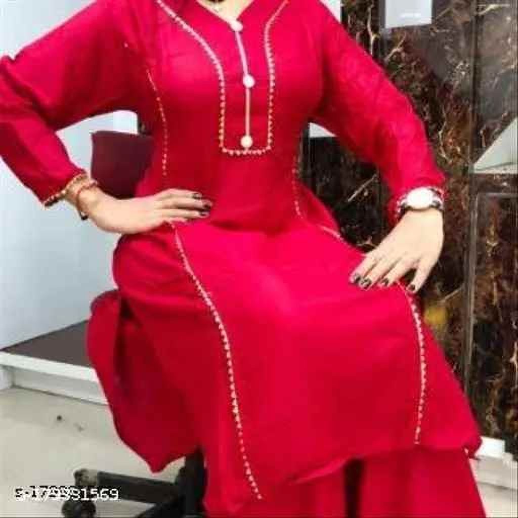 Cotton Blend Striped Red, Green Men Dupatta