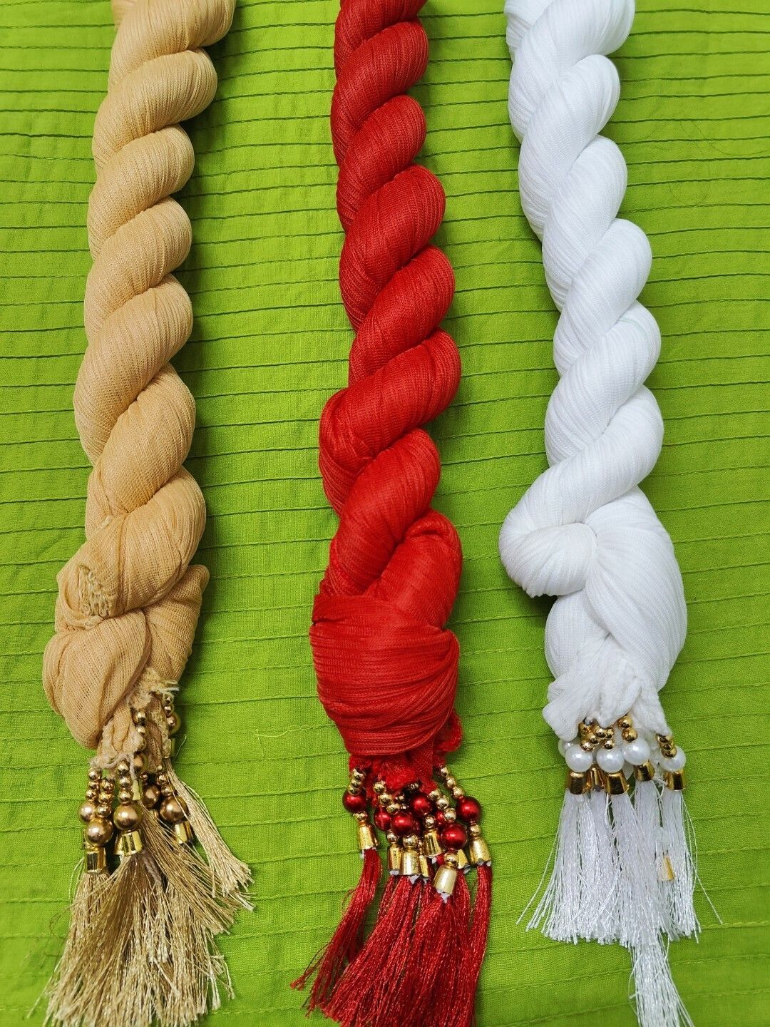 Lycra Blend Solid Multicolor Women Dupatta-image-15