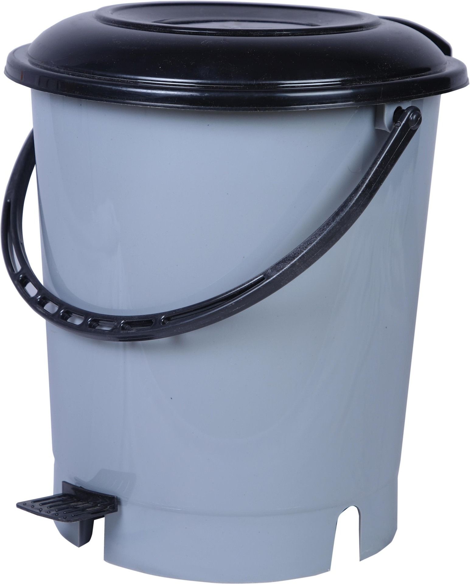 12 Liter Pedal Dustbin For Home & Kitchen Plastic Dustbin-image-22